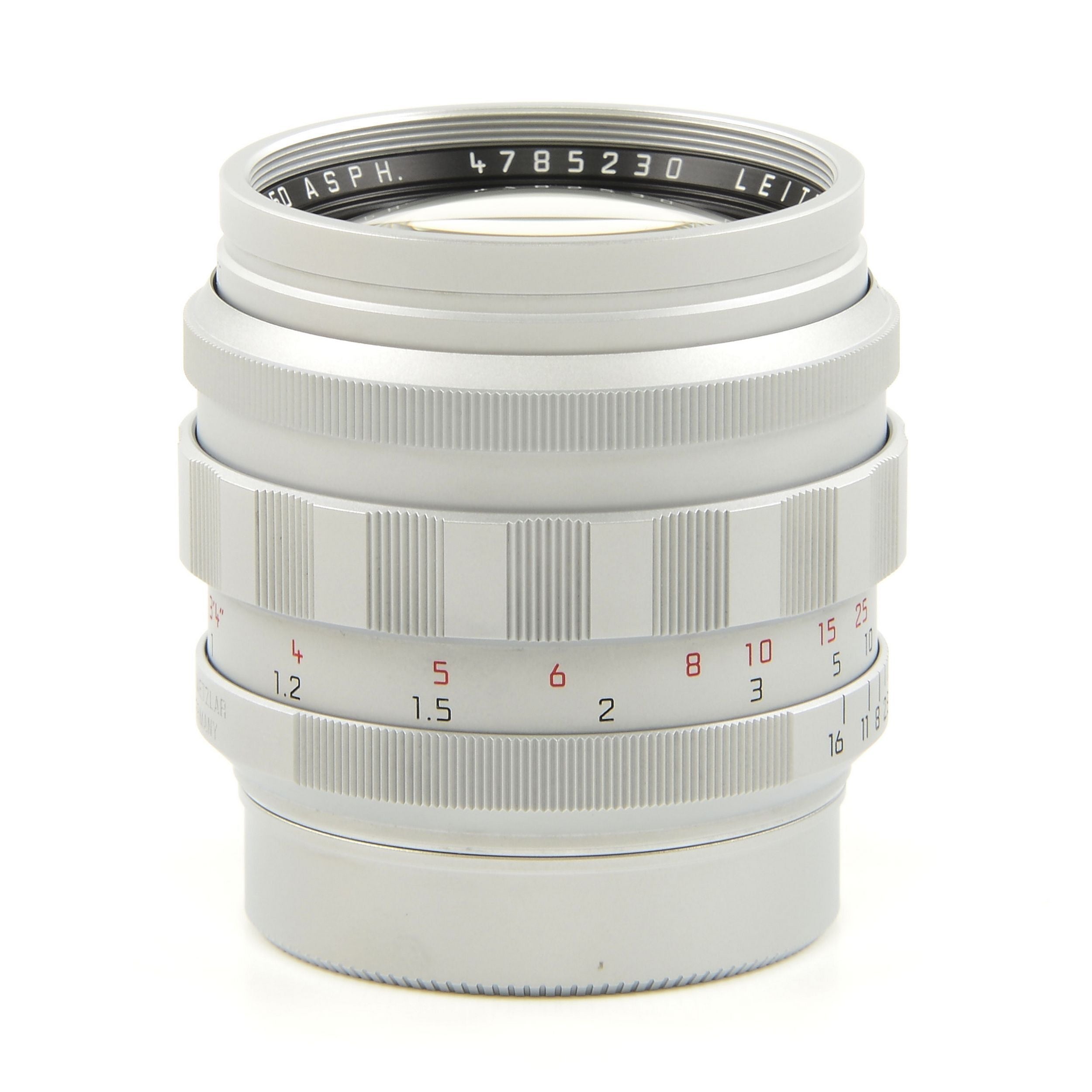 Leica 50mm f1.2 Noctilux-M ASPH Chroom + Verkeerd Type Doos Met Matching Nummer!!!