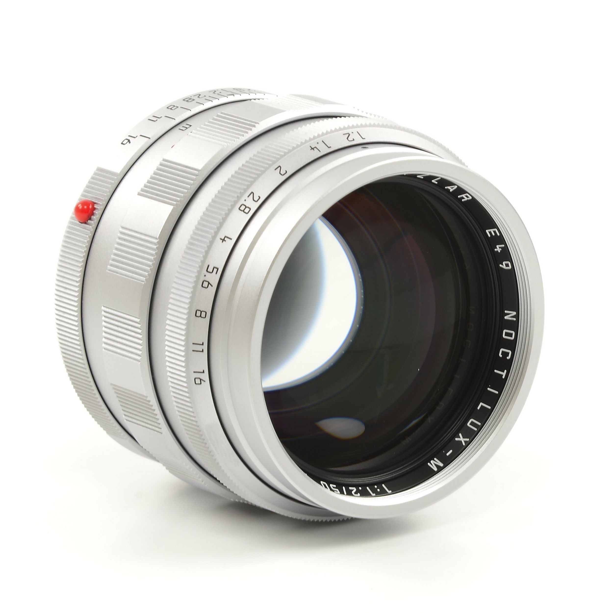 Leica 50mm f1.2 Noctilux-M ASPH Chroom + Verkeerd Type Doos Met Matching Nummer!!!
