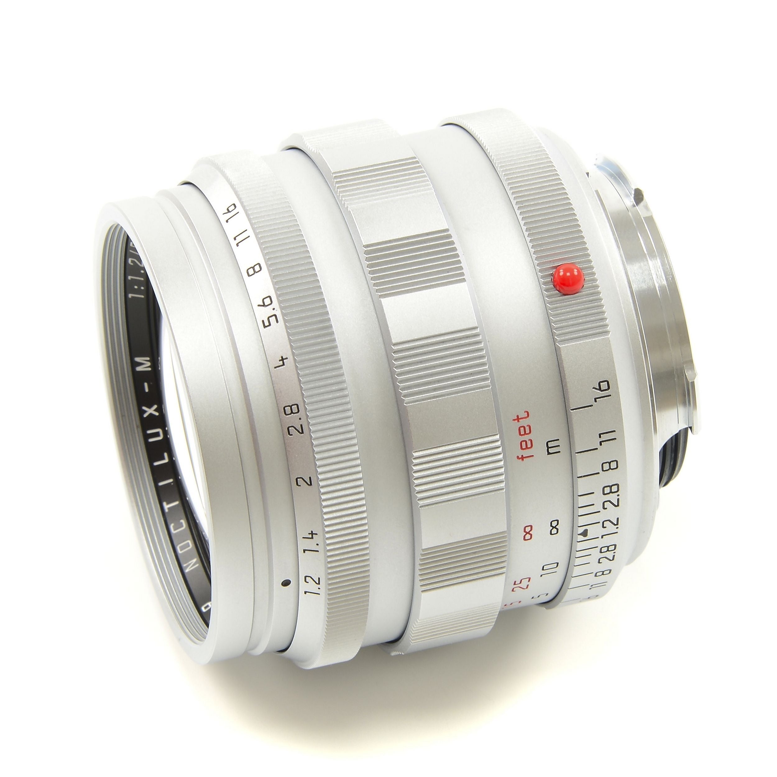 Leica 50mm f1.2 Noctilux-M ASPH Chroom + Verkeerd Type Doos Met Matching Nummer!!!