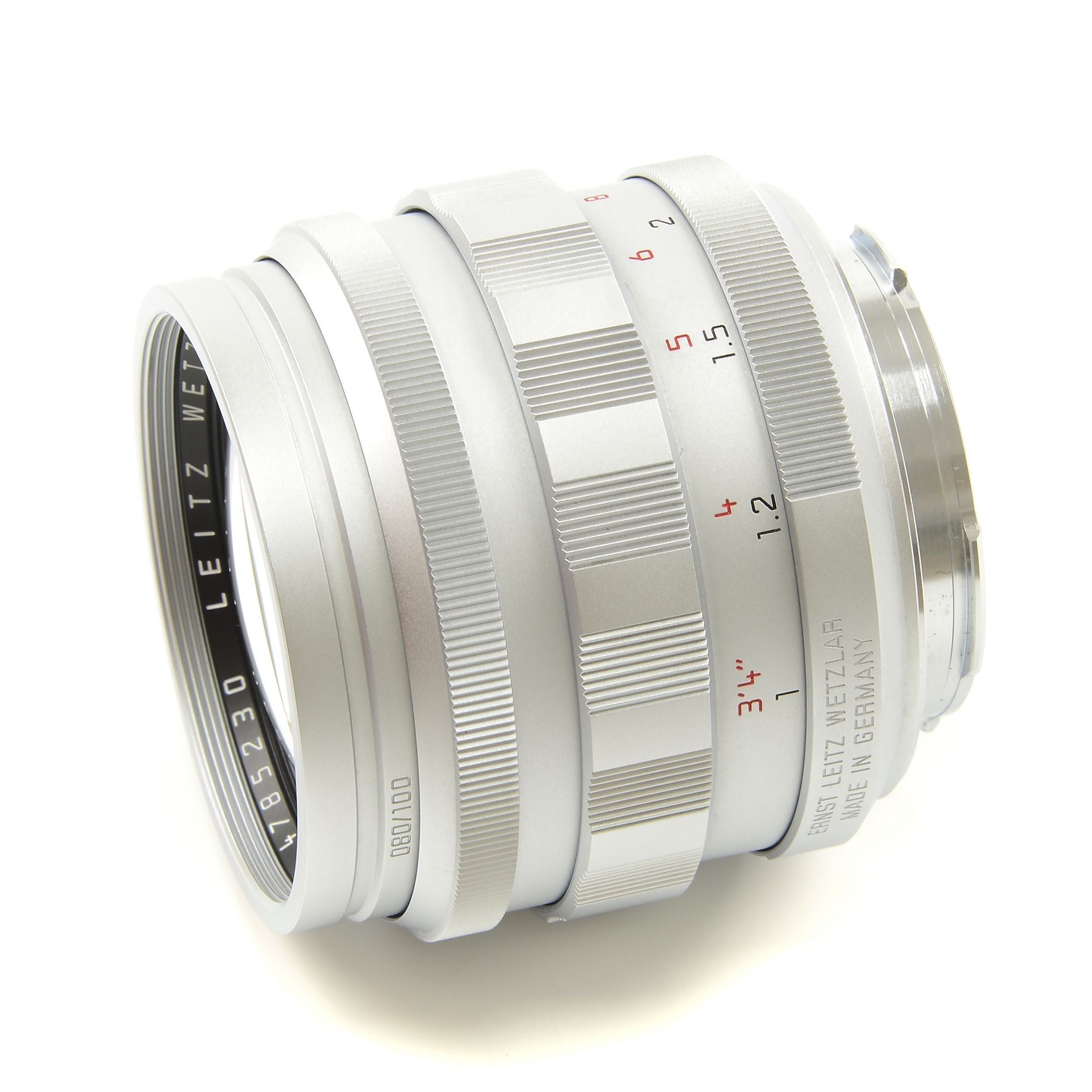 Leica 50mm f1.2 Noctilux-M ASPH Chroom + Verkeerd Type Doos Met Matching Nummer!!!
