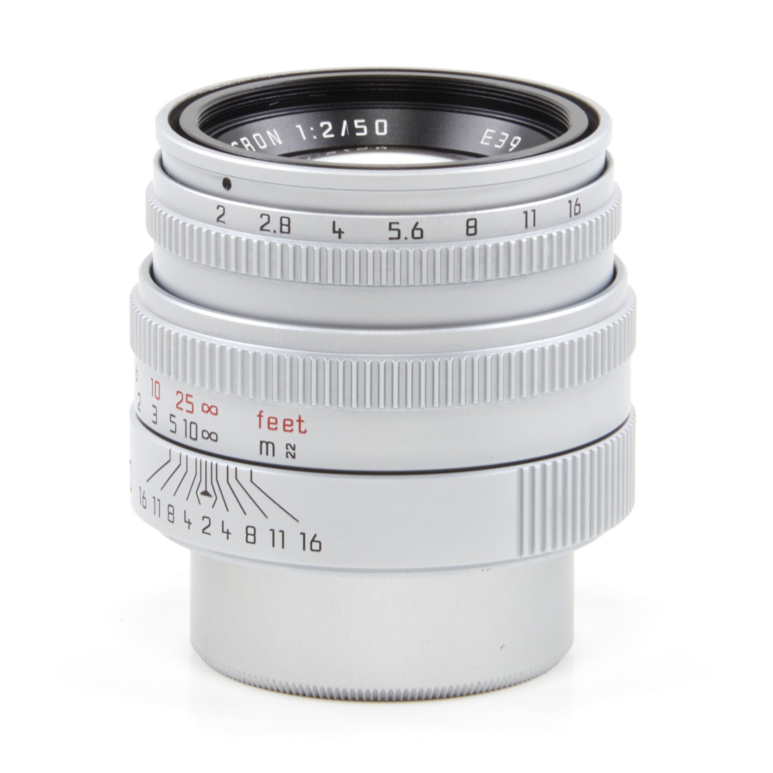 Leica 50mm f2 Summicron-M M39 + Doos