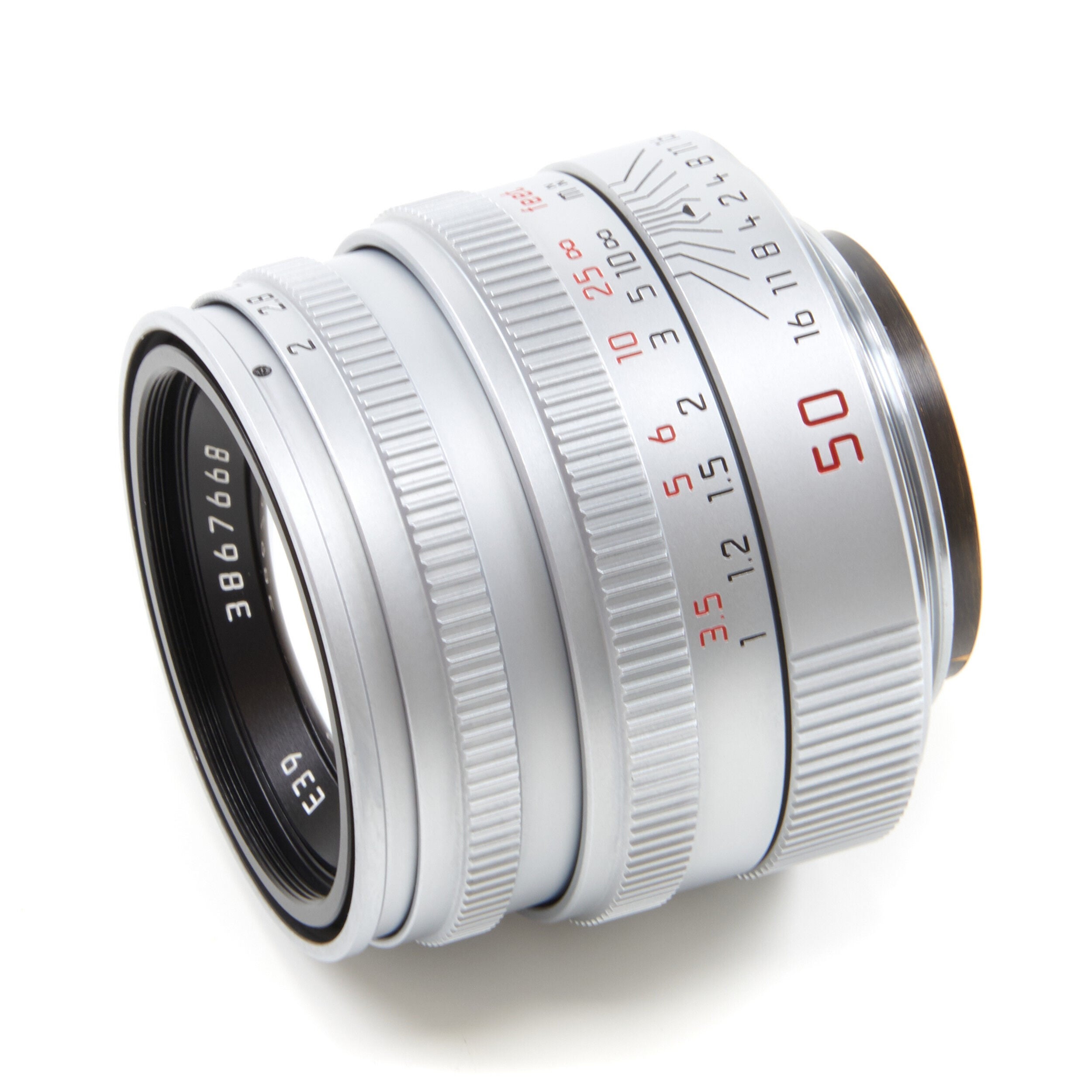 Leica 50mm f2 Summicron-M M39 + Doos