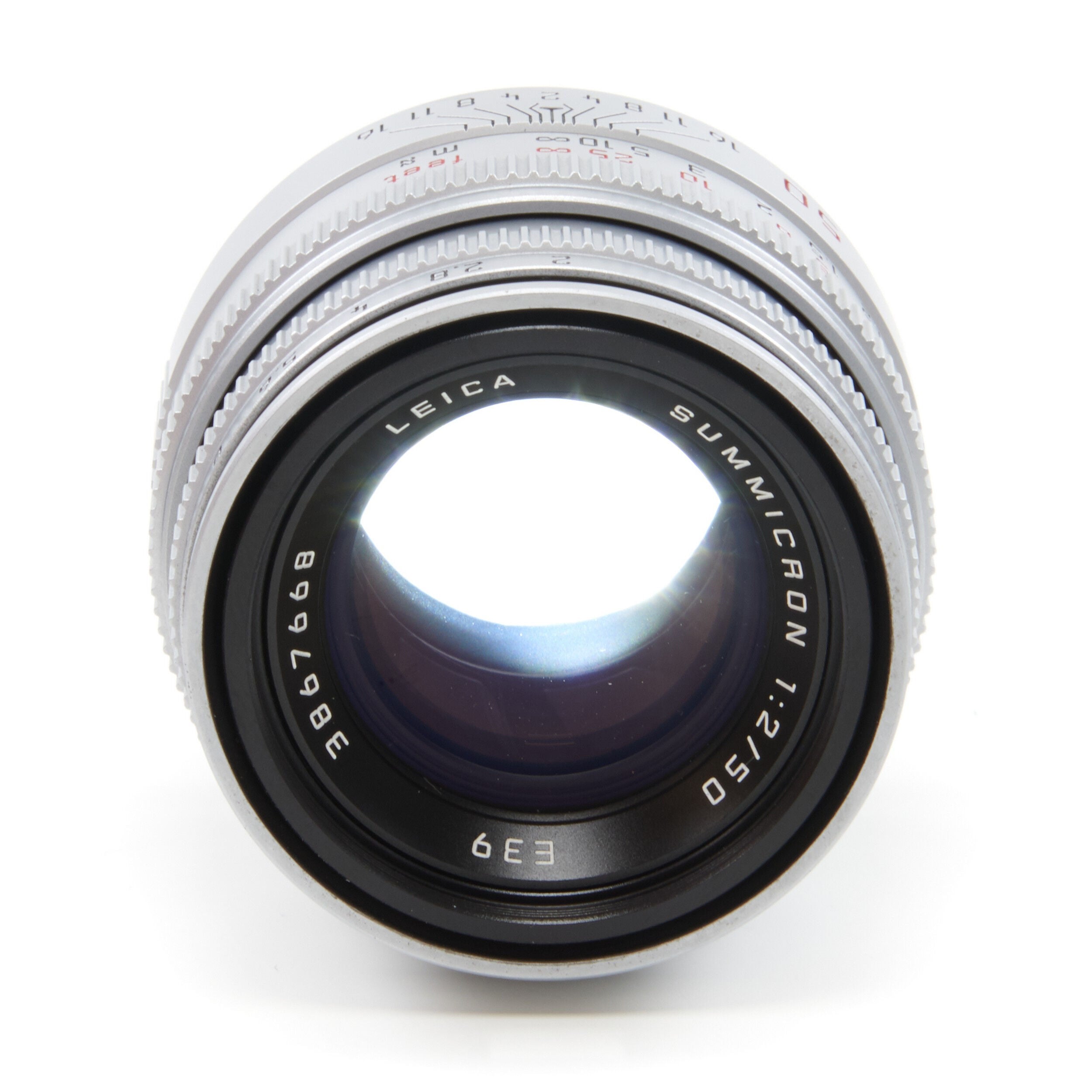 Leica 50mm f2 Summicron-M M39 + Doos