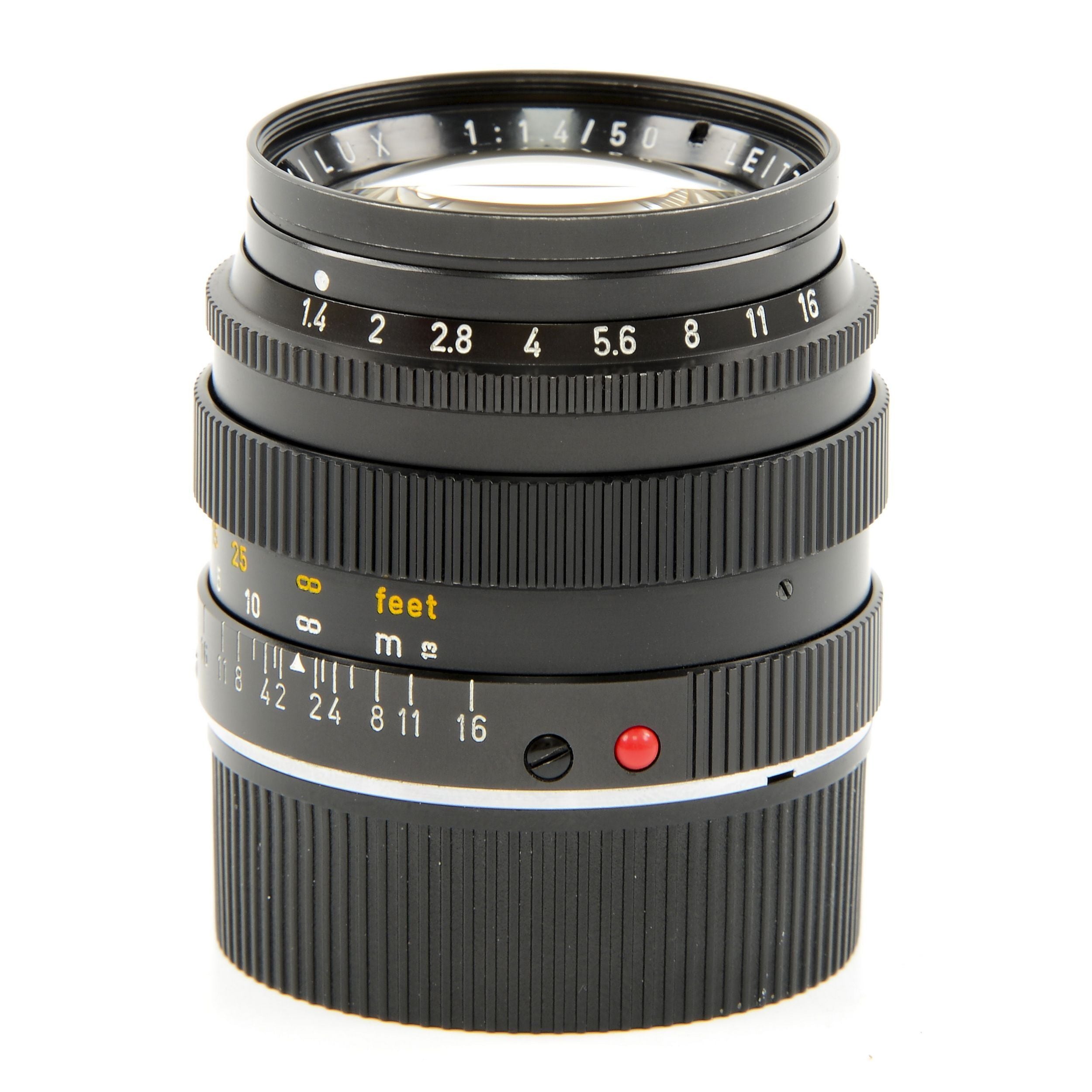 Leitz 50mm f1.4 Summilux Zwart