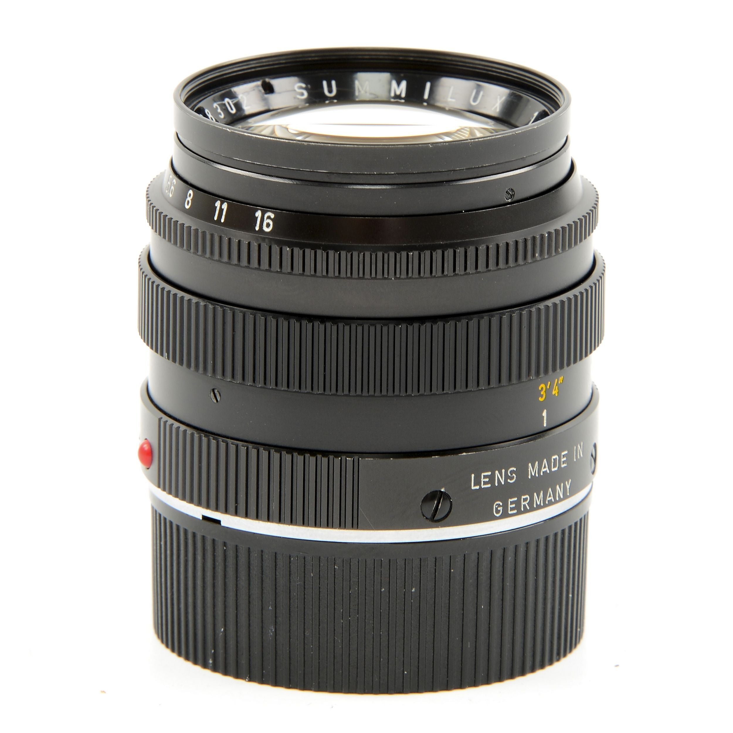 Leitz 50mm f1.4 Summilux Zwart