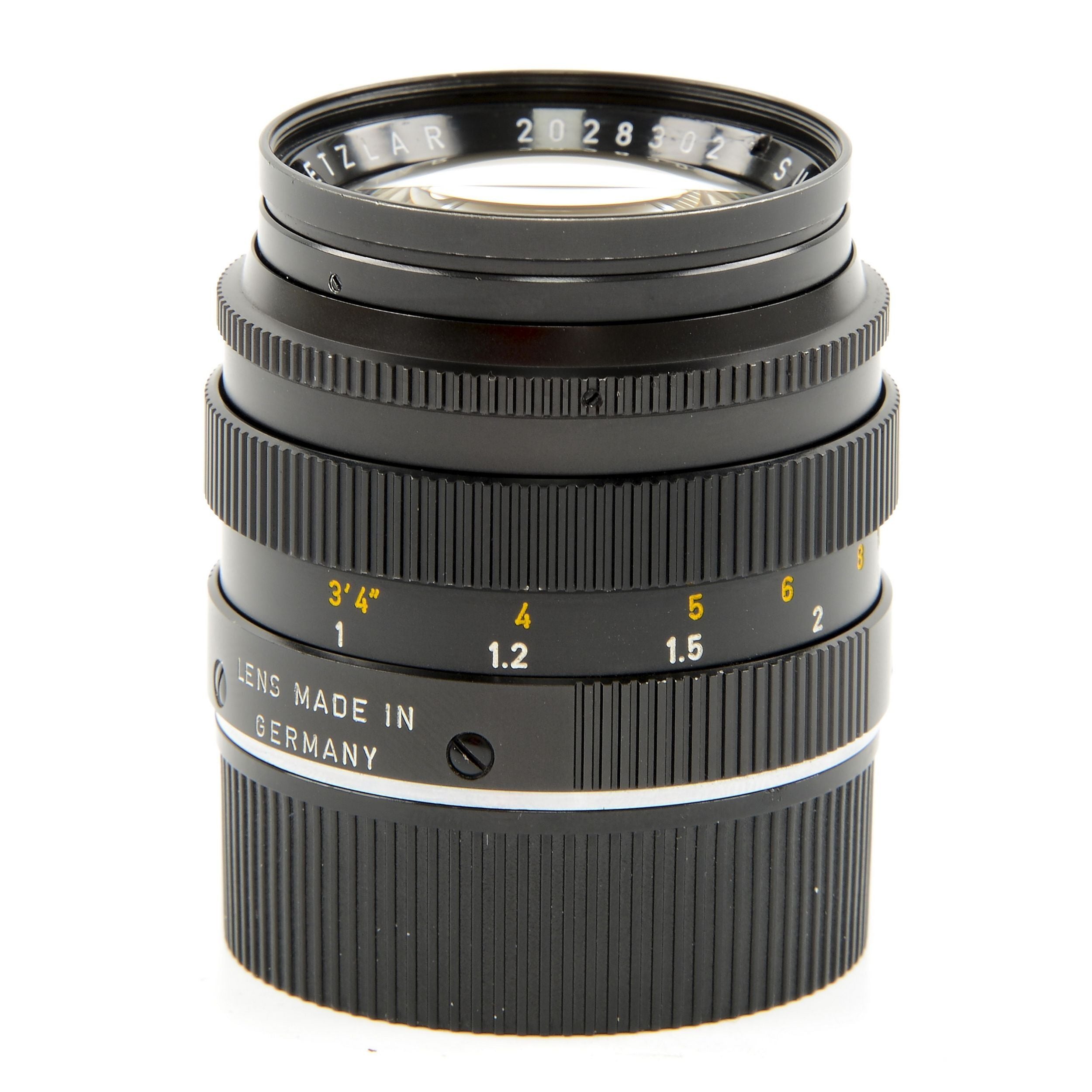 Leitz 50mm f1.4 Summilux Zwart