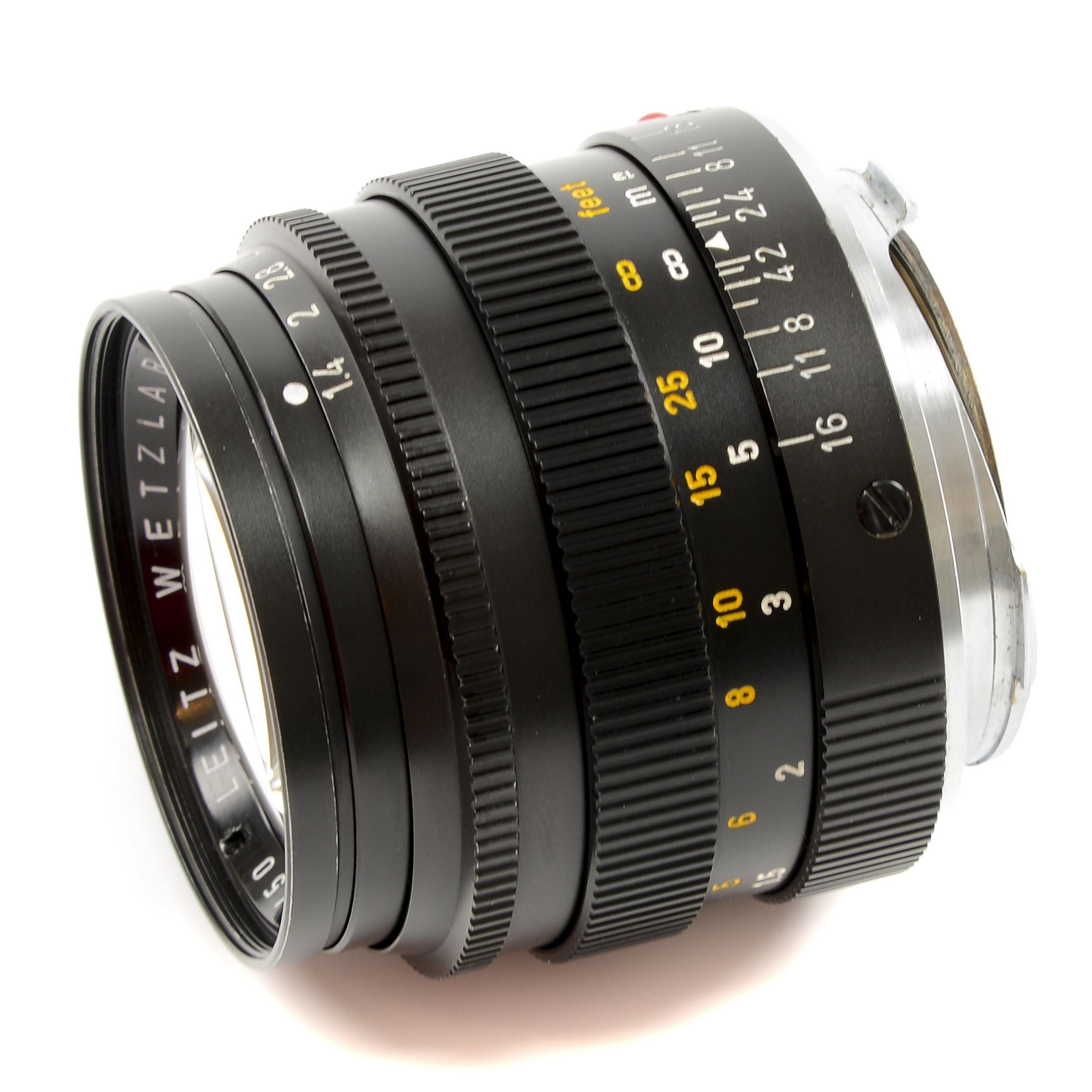 Leitz 50mm f1.4 Summilux Zwart