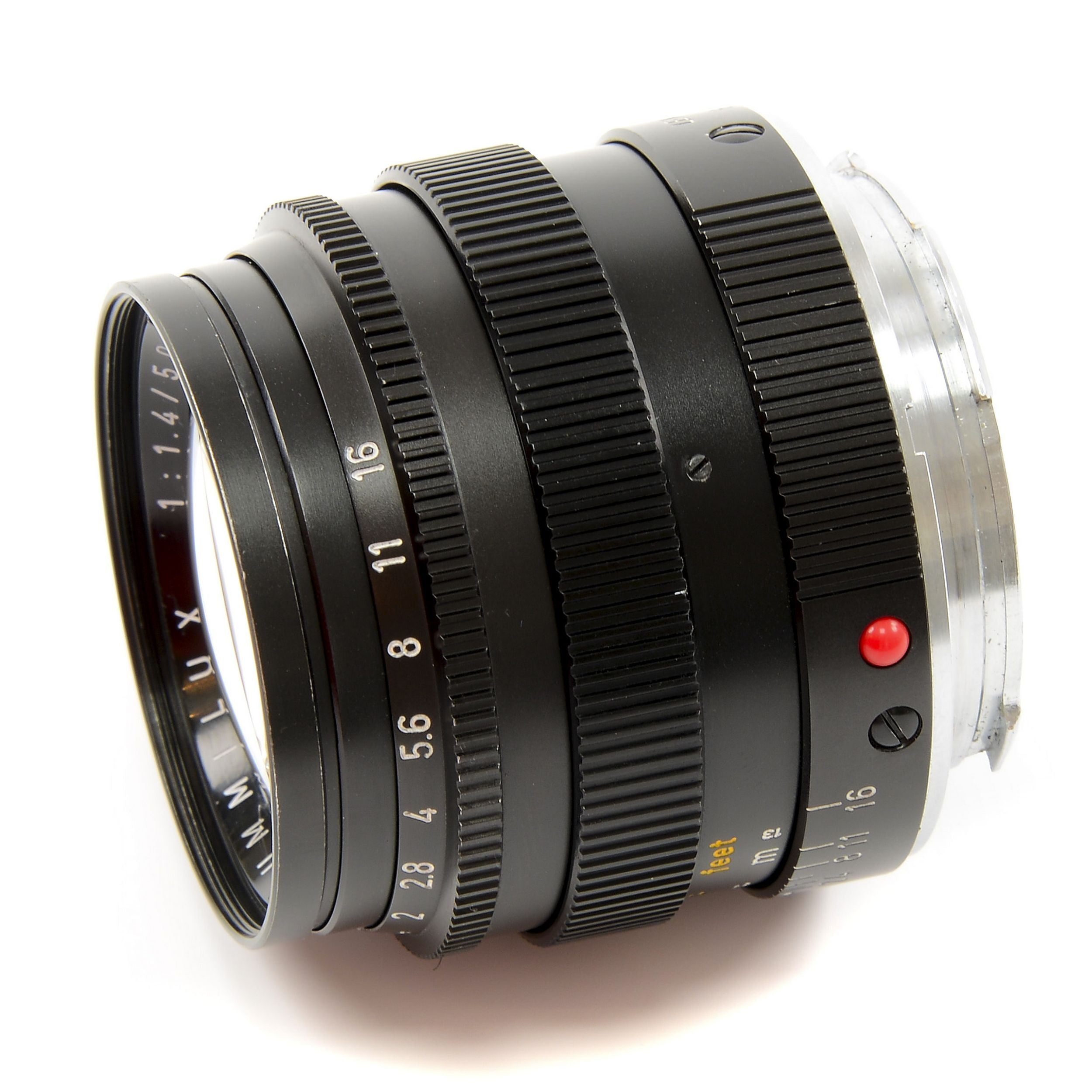 Leitz 50mm f1.4 Summilux Zwart