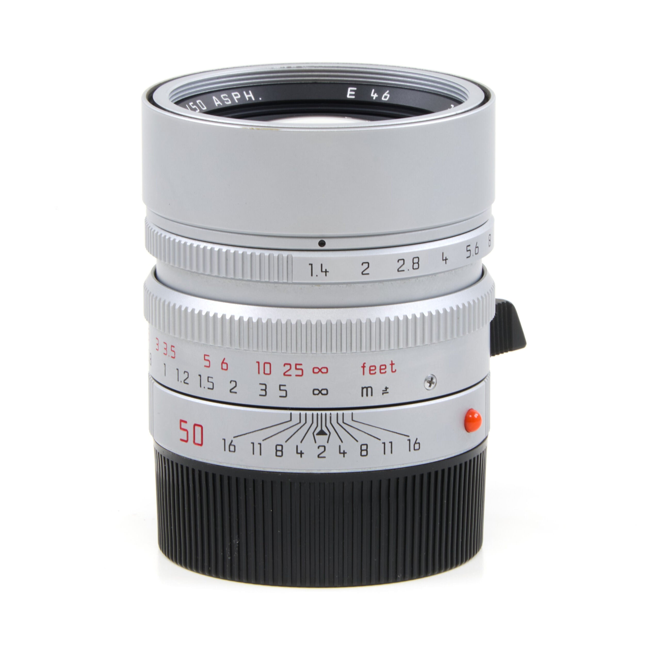 Leica 50mm f1.4 Summilux-M ASPH Chroom 6-Bit + Doos