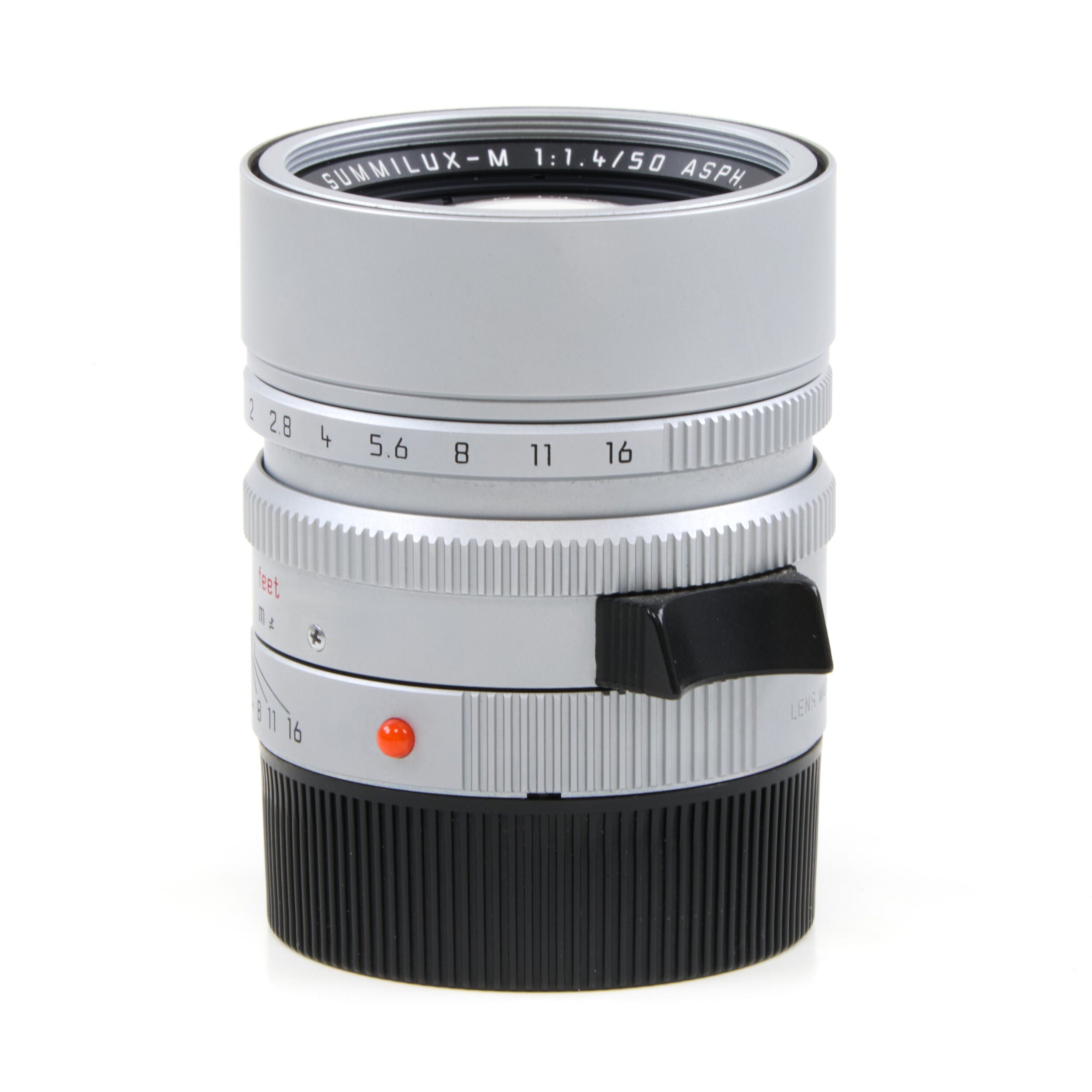 Leica 50mm f1.4 Summilux-M ASPH Chroom 6-Bit + Doos