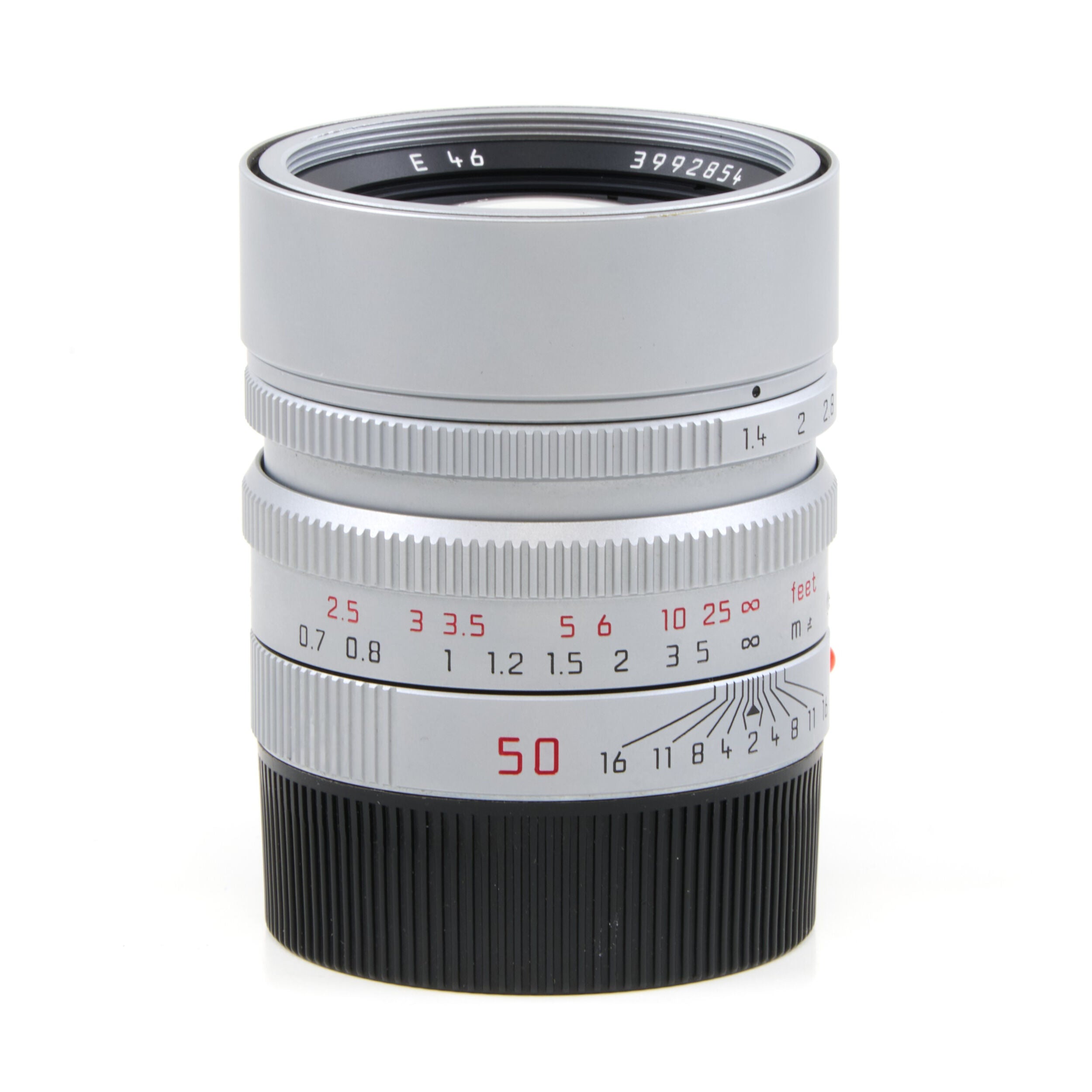 Leica 50mm f1.4 Summilux-M ASPH Chroom 6-Bit + Doos
