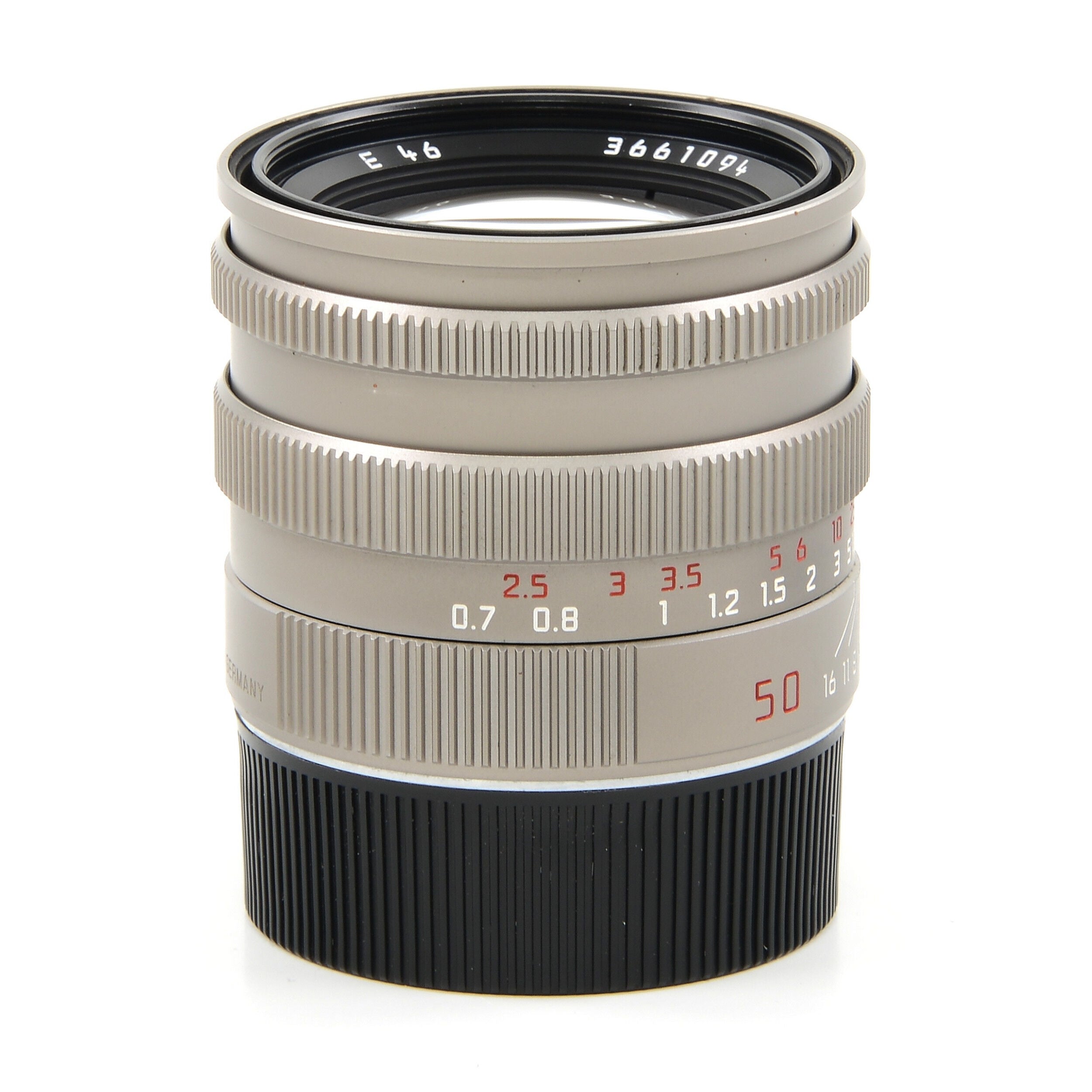 Leica 50mm f1.4 Summilux-M Titanium + Doos
