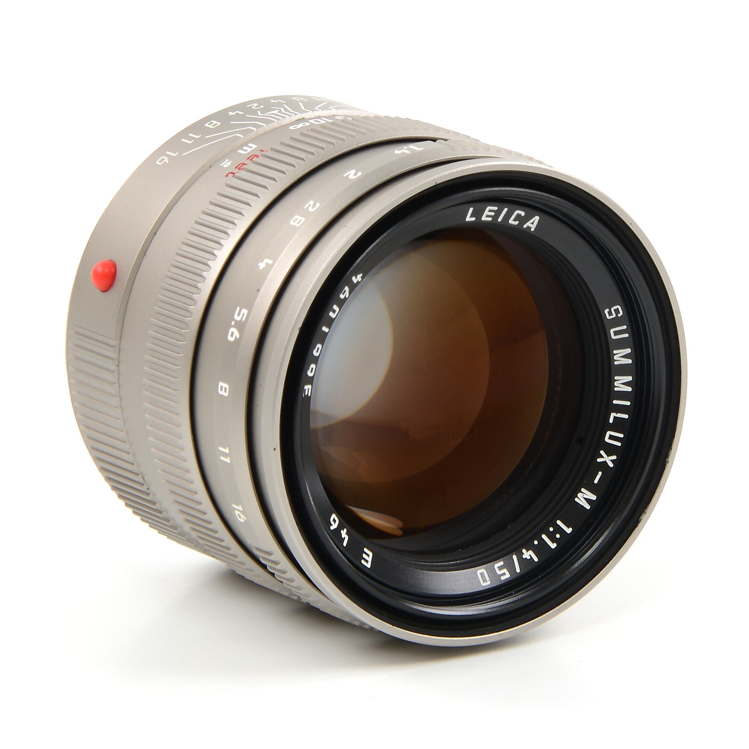 Leica 50mm f1.4 Summilux-M Titanium + Doos