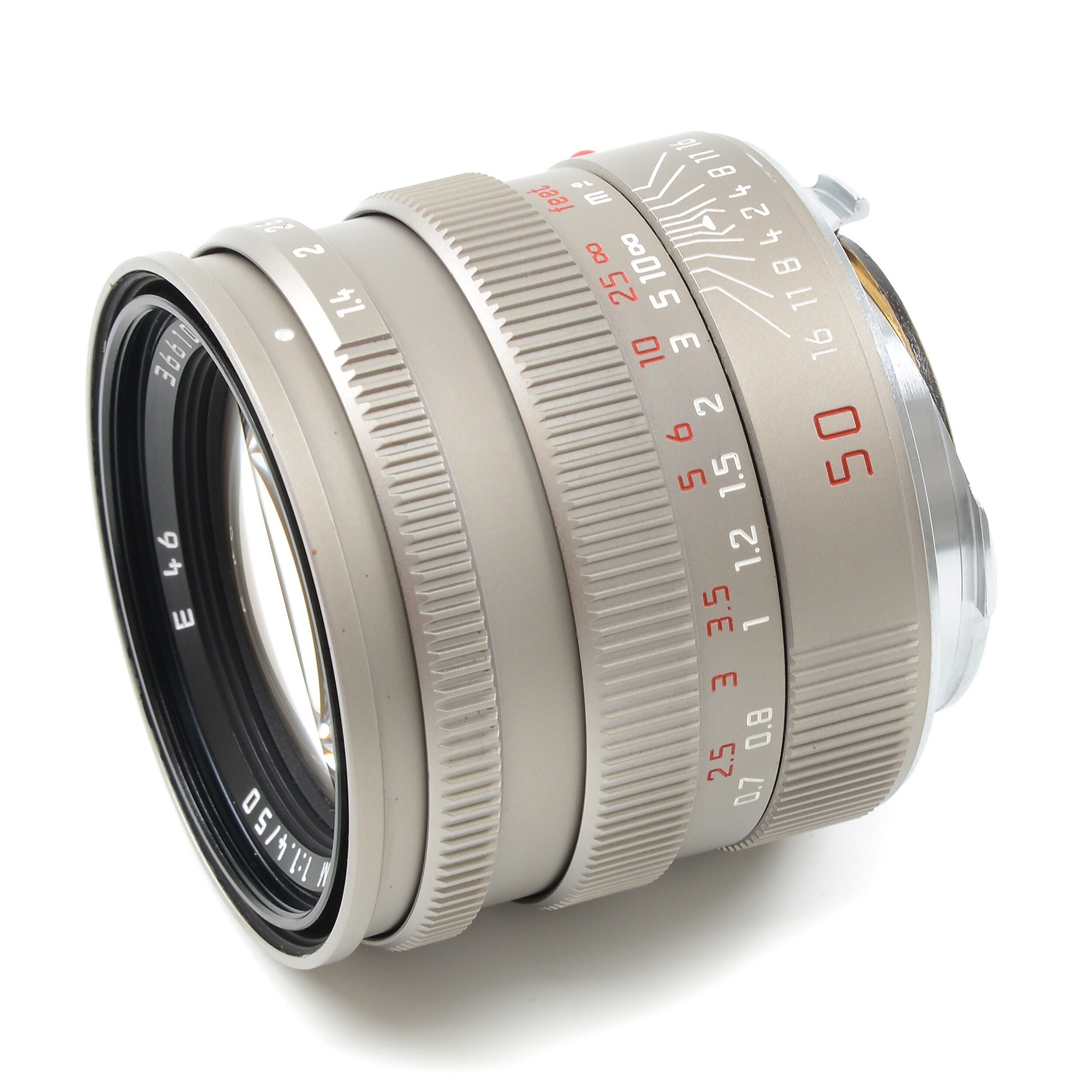 Leica 50mm f1.4 Summilux-M Titanium + Doos