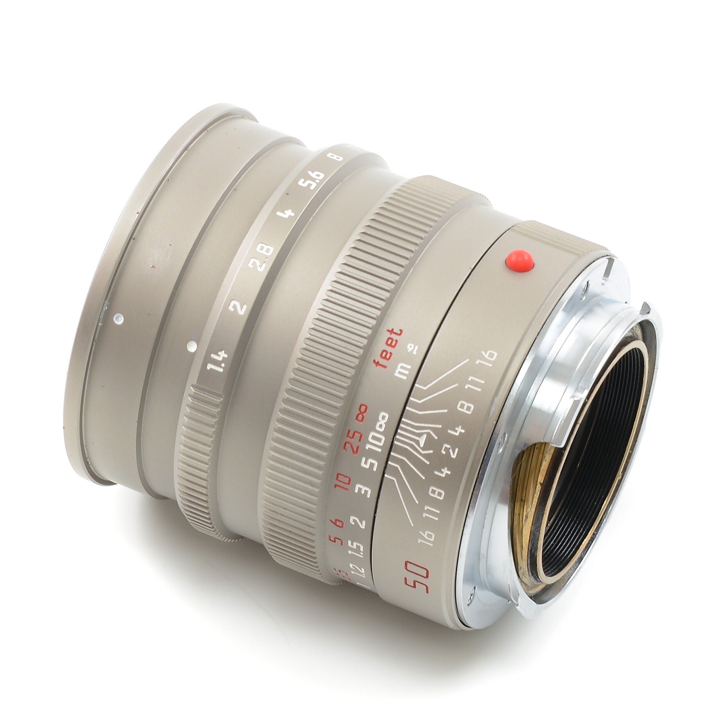 Leica 50mm f1.4 Summilux-M Titanium + Doos