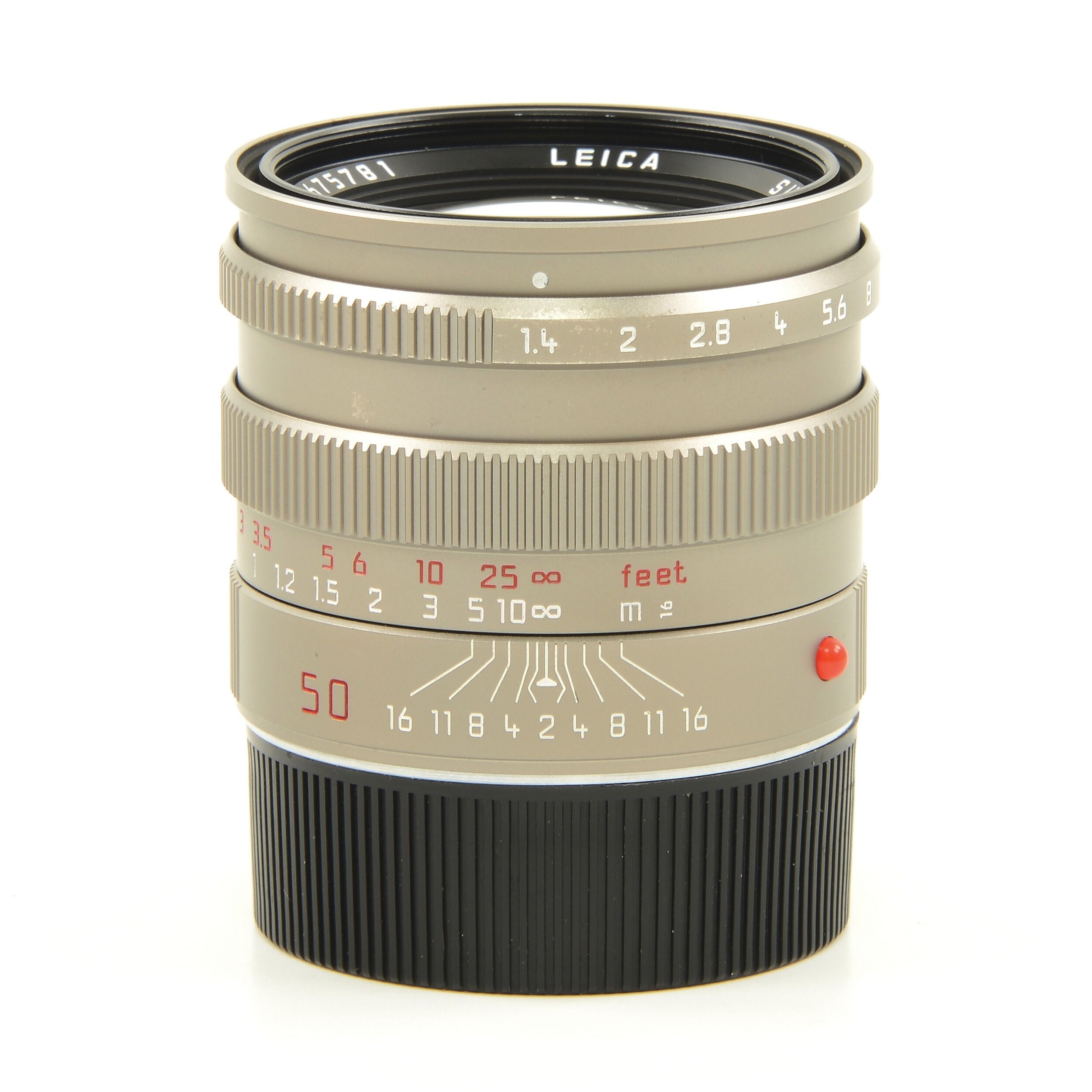 Leica 50mm f1.4 Summilux-M Titanium