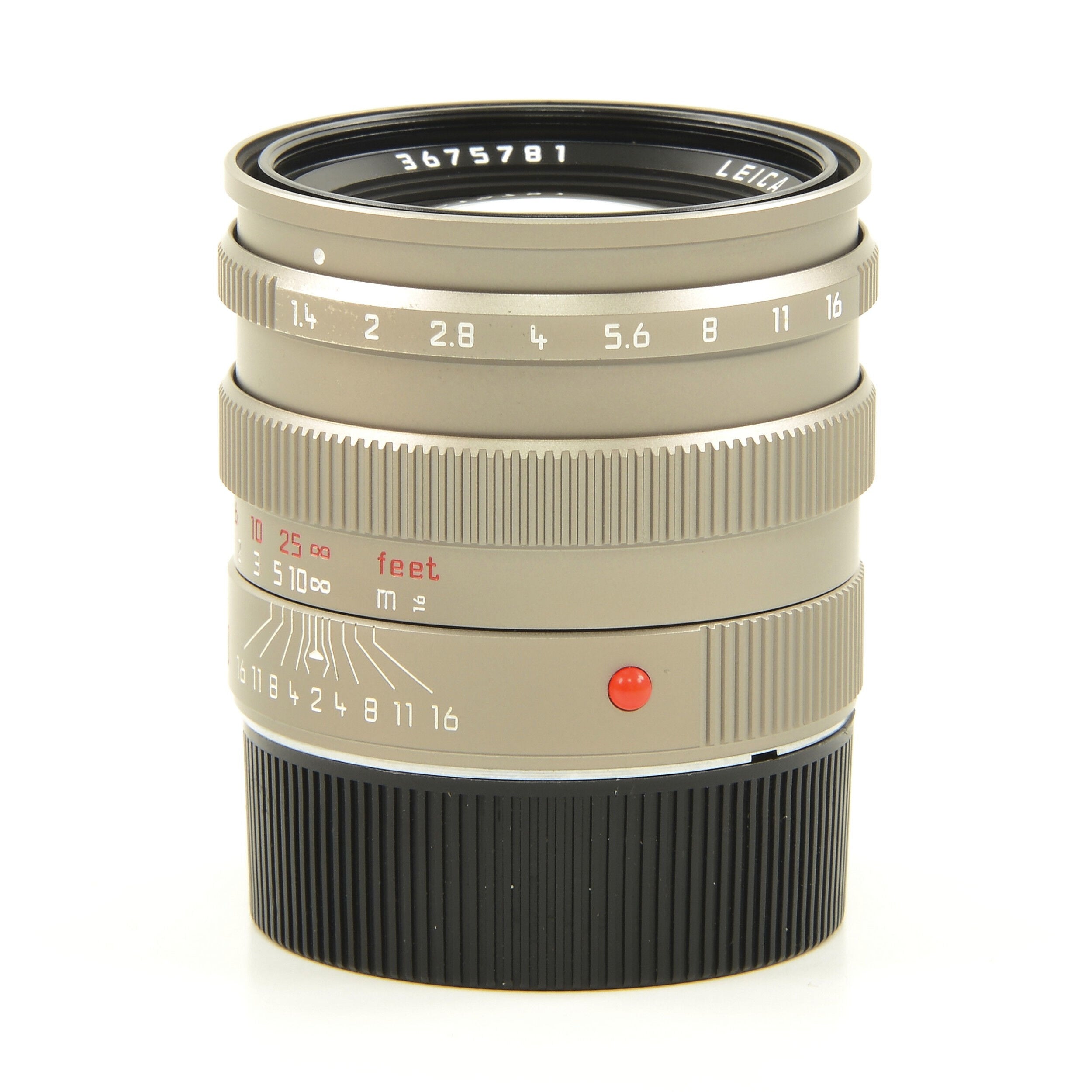 Leica 50mm f1.4 Summilux-M Titanium