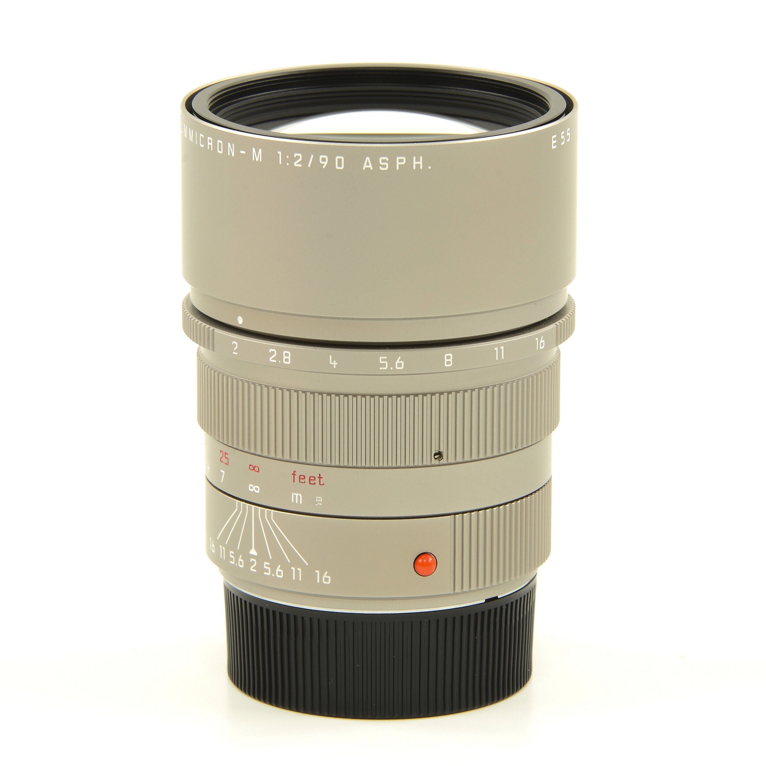 Leica 90mm f2 APO-Summicron-M ASPH Titanium + Doos