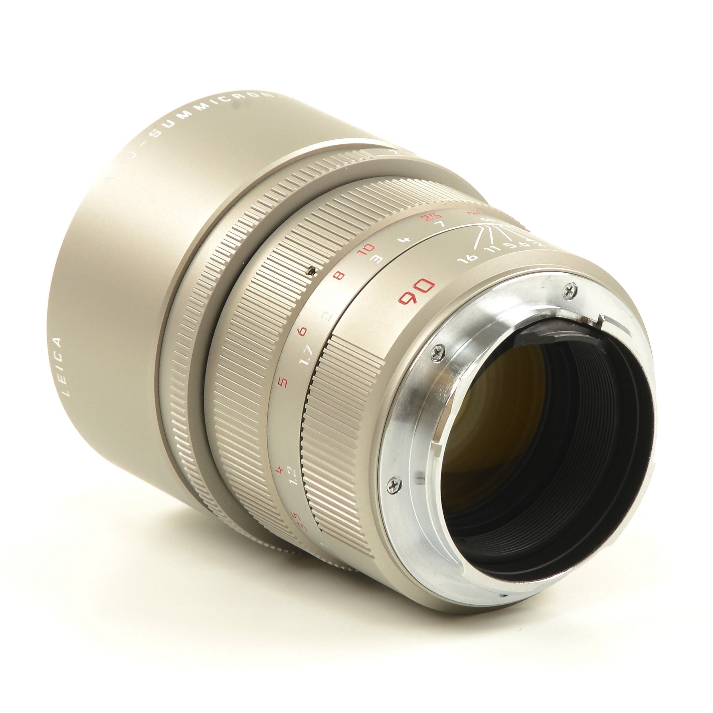 Leica 90mm f2 APO-Summicron-M ASPH Titanium + Doos