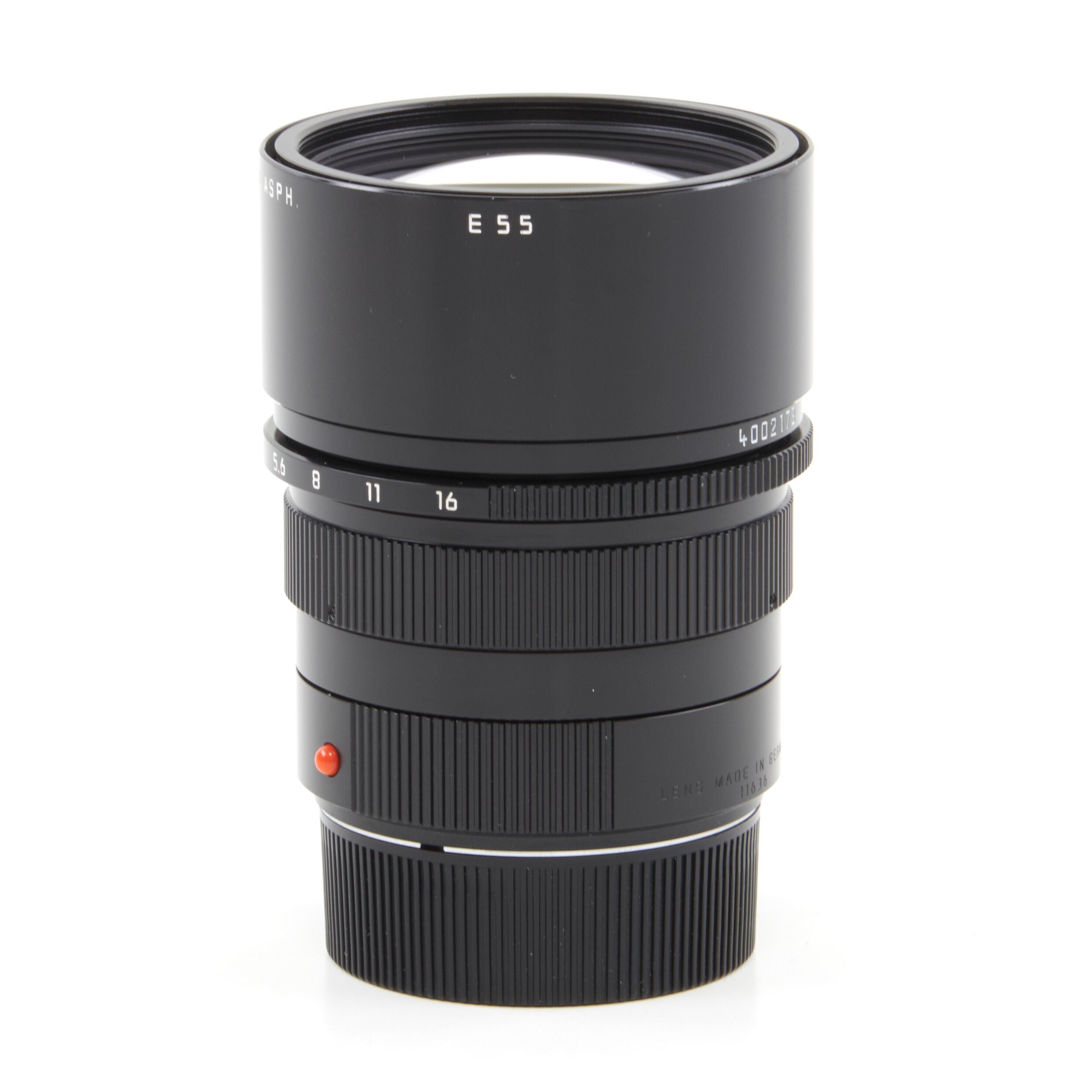 Leica 90mm f2 APO-Summicron-M ASPH Millennium Zwart Lak + Doos
