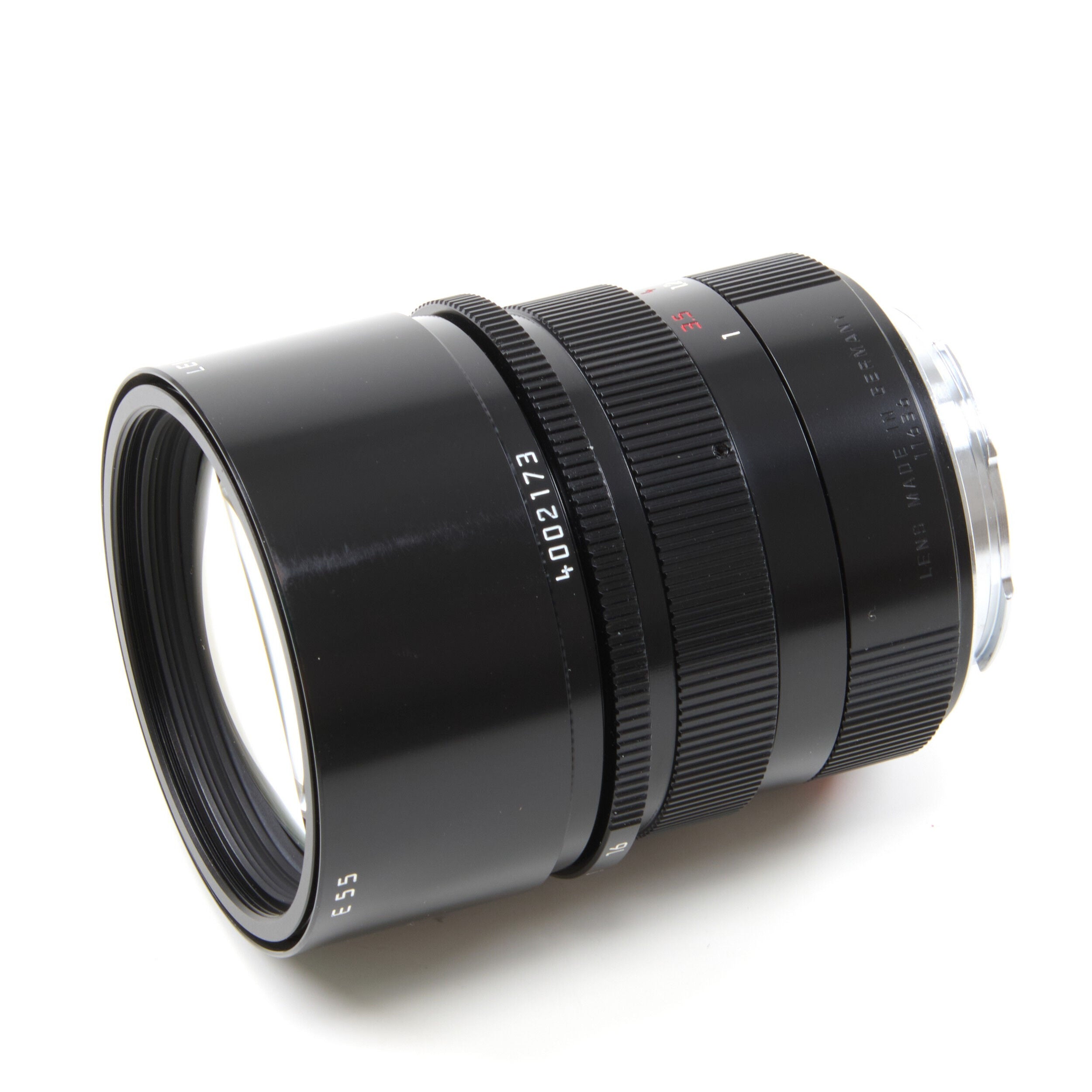 Leica 90mm f2 APO-Summicron-M ASPH Millennium Zwart Lak + Doos