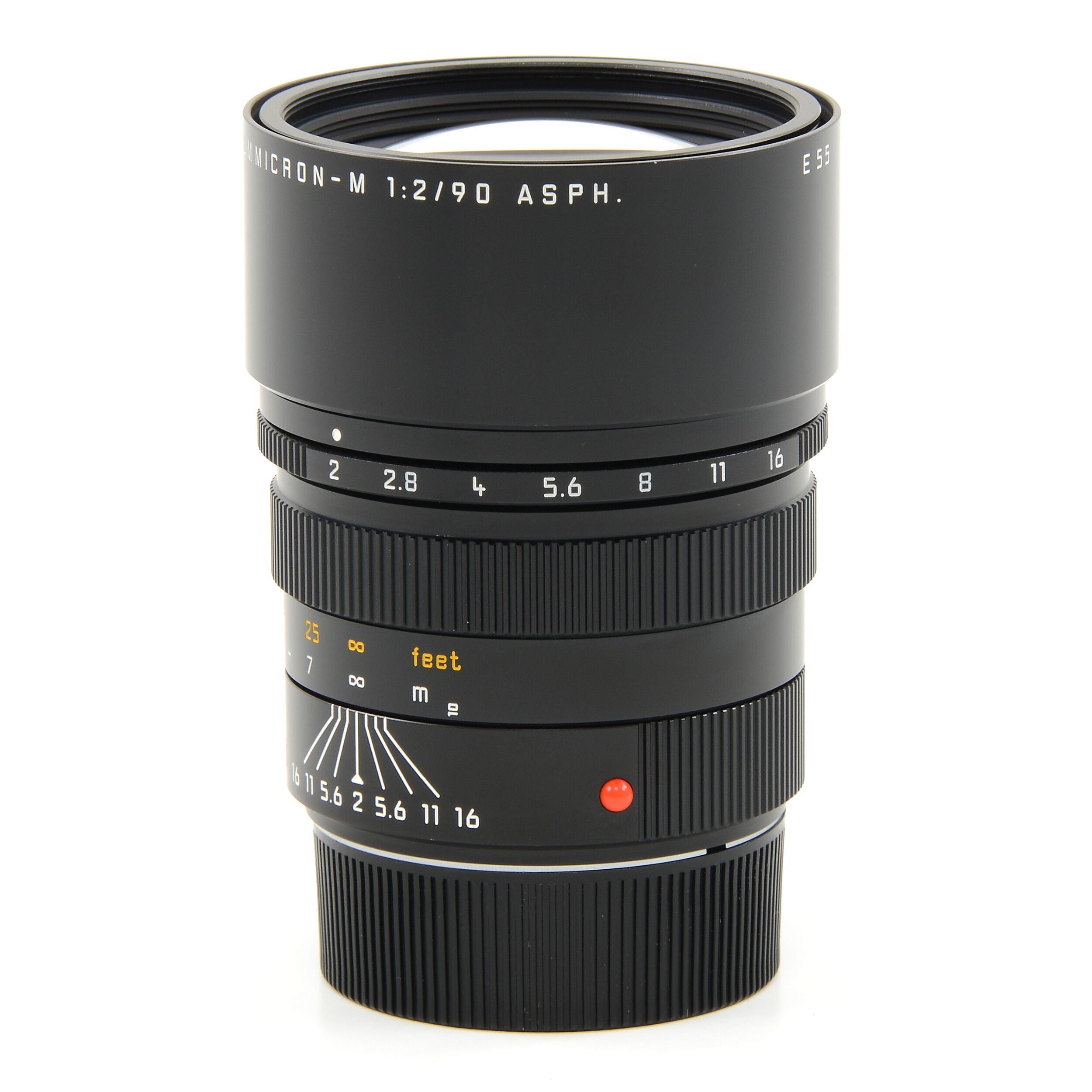 Leica 90mm f2 APO-Summicron-M ASPH "MFD. IN CANADA"