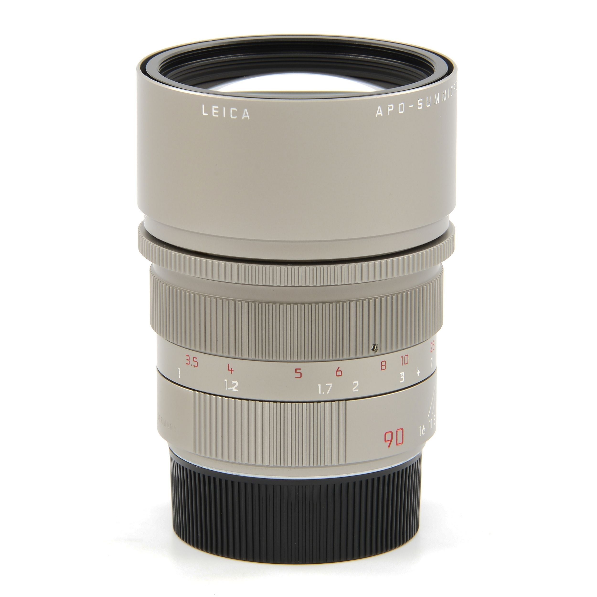 Leica 90mm f2 APO-Summicron-M ASPH Titanium + Doos