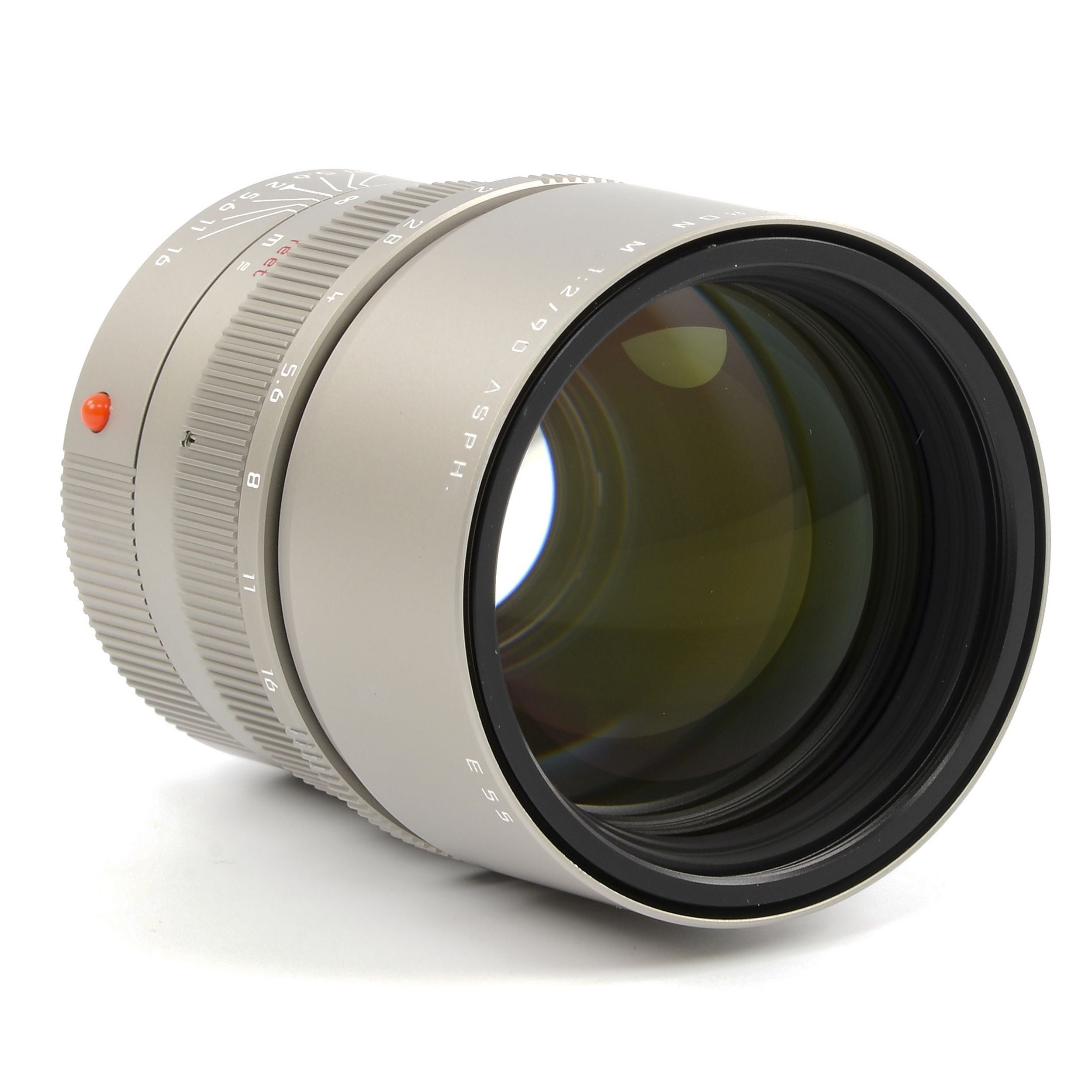 Leica 90mm f2 APO-Summicron-M ASPH Titanium + Doos