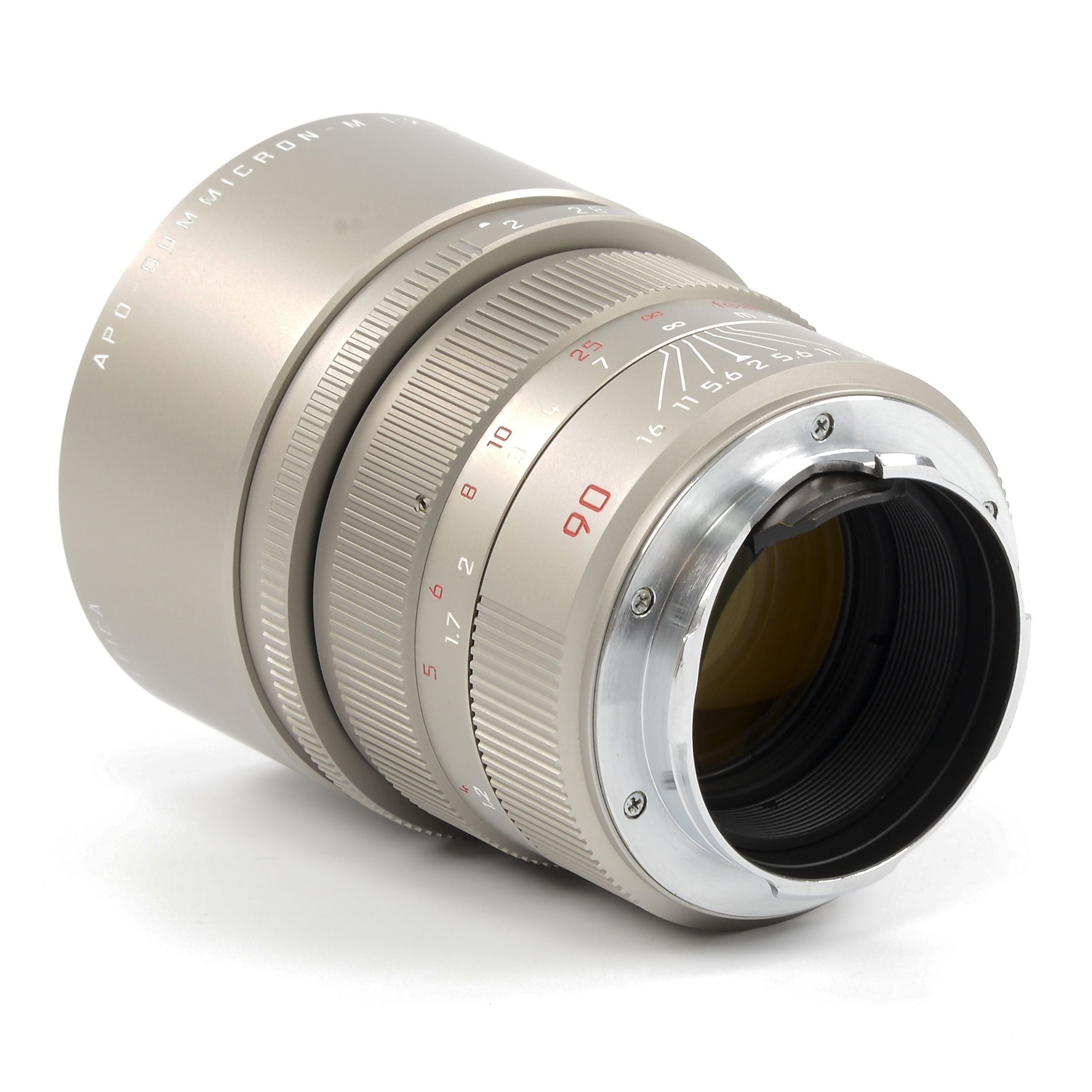 Leica 90mm f2 APO-Summicron-M ASPH Titanium + Doos