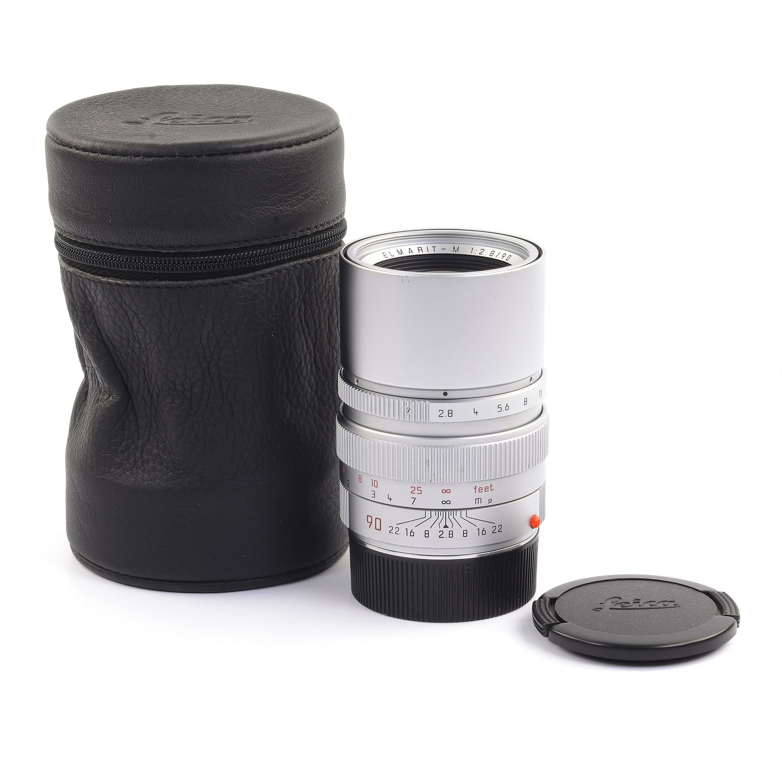 Leica 90 mm f2.8 Elmarit-M Chroom