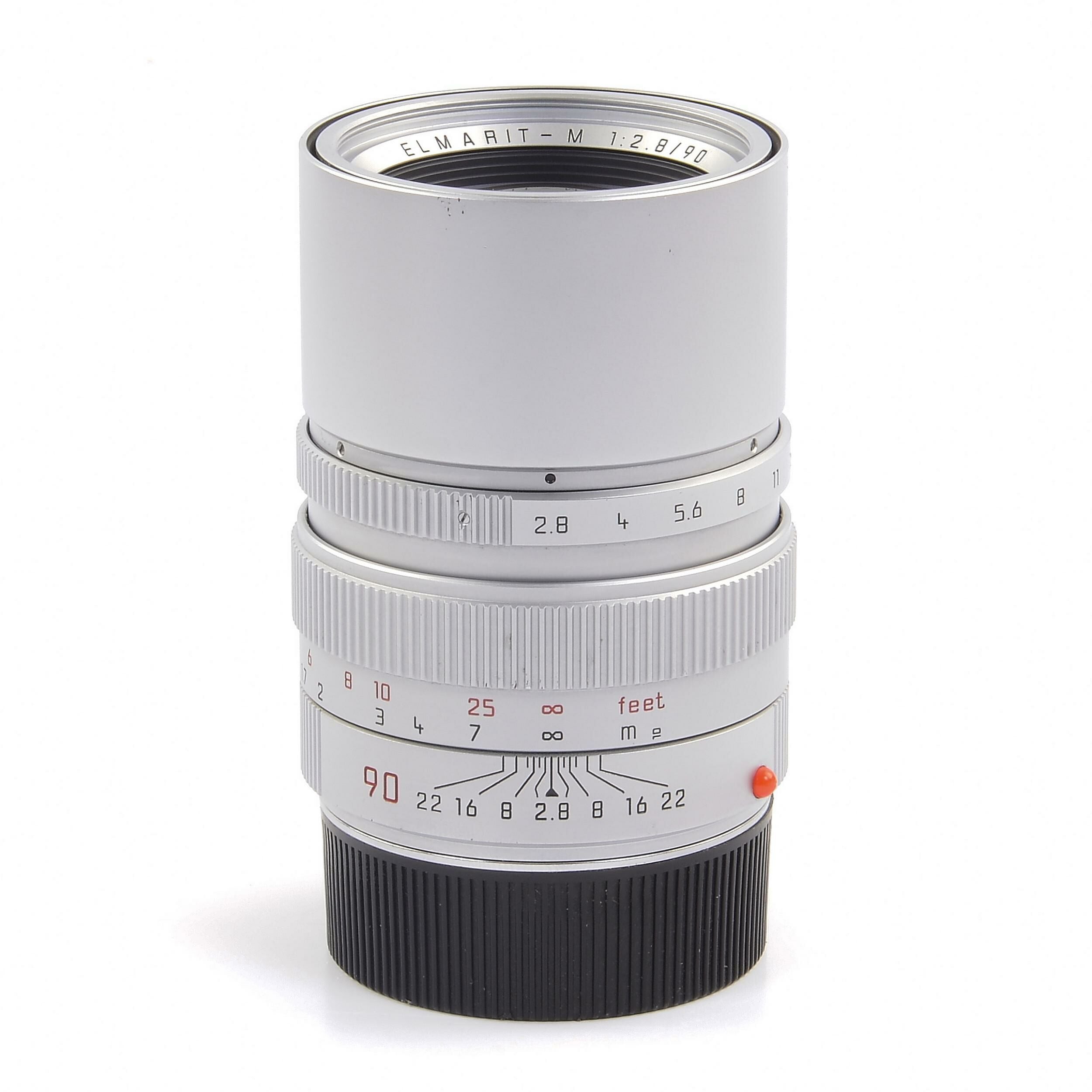 Leica 90 mm f2.8 Elmarit-M Chroom