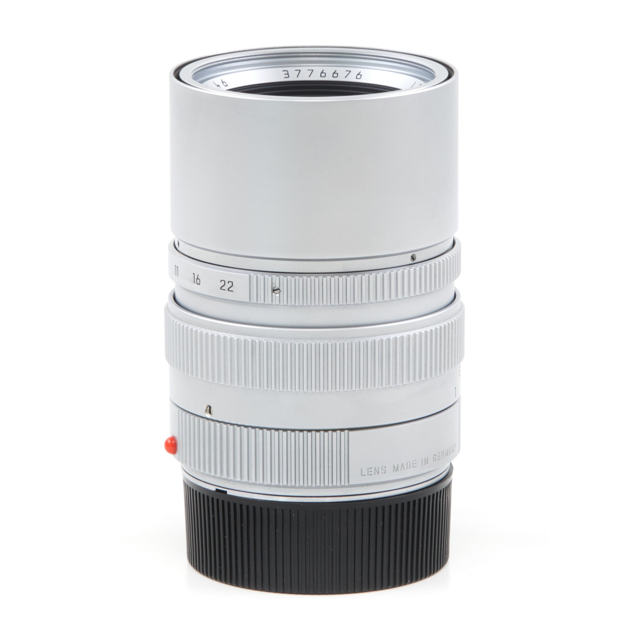Leica 90mm f2.8 Elmarit-M Chroom 6-Bit + Doos