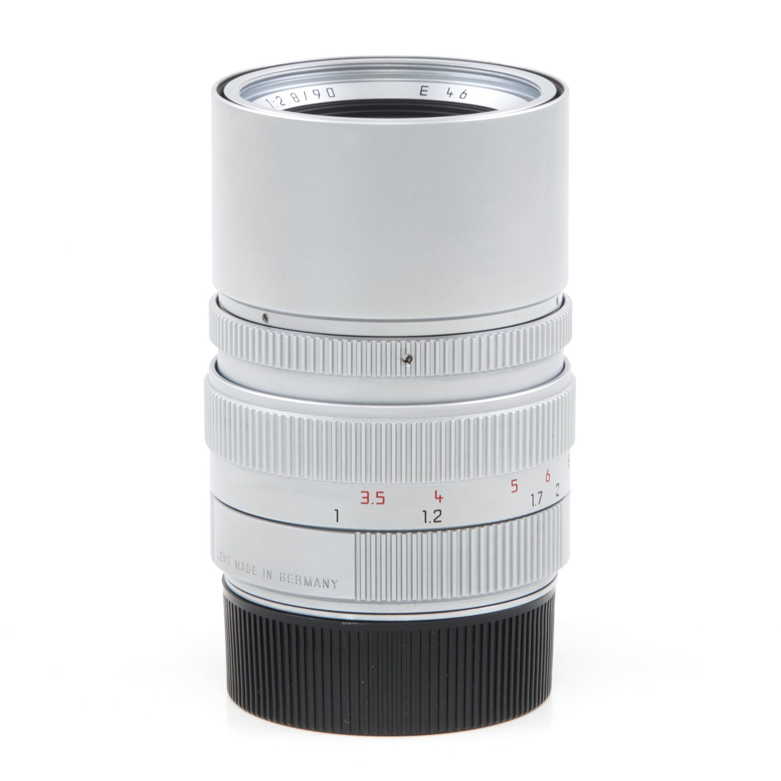 Leica 90mm f2.8 Elmarit-M Chroom 6-Bit + Doos