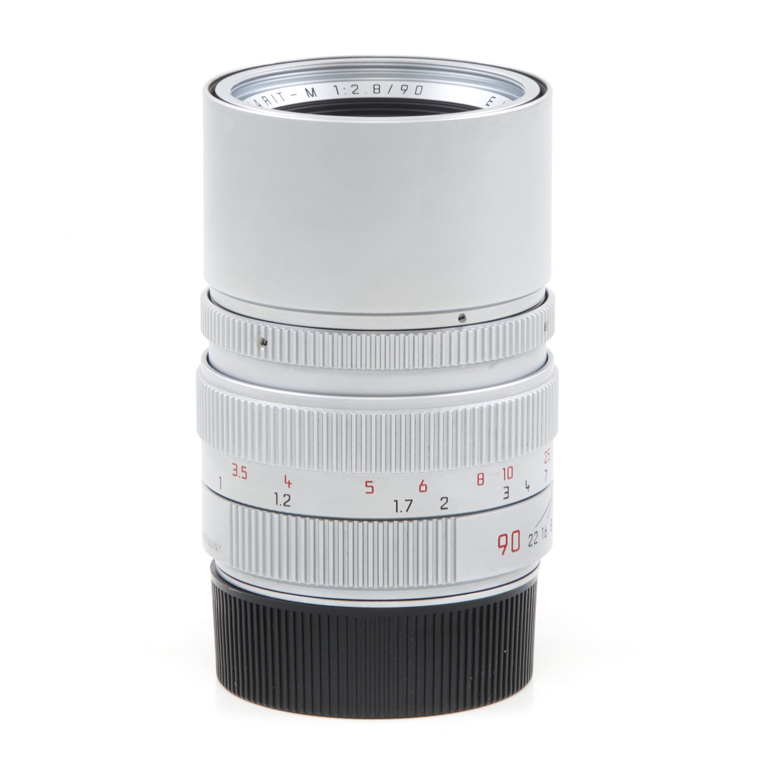 Leica 90mm f2.8 Elmarit-M Chroom 6-Bit + Doos