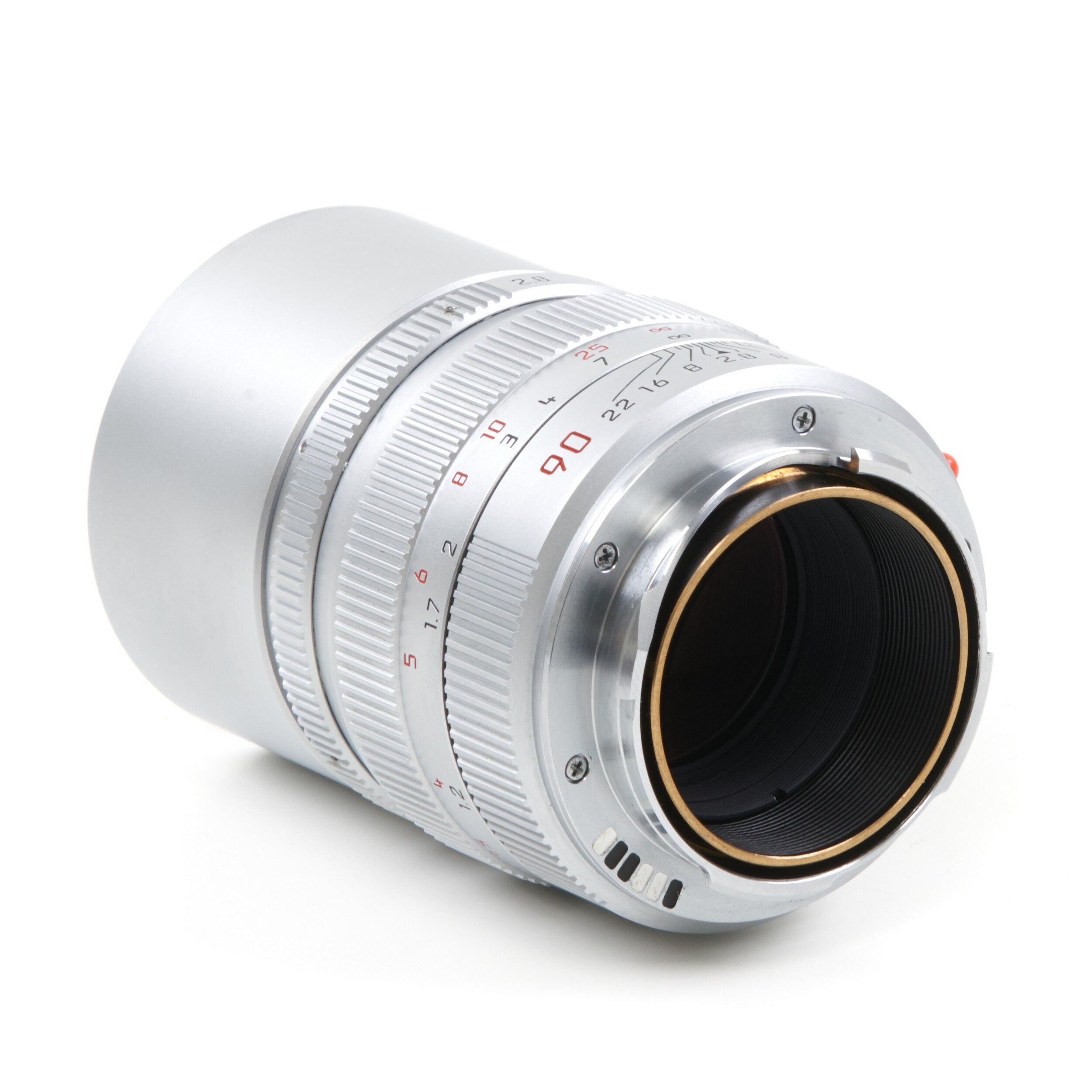 Leica 90mm f2.8 Elmarit-M Chroom 6-Bit + Doos