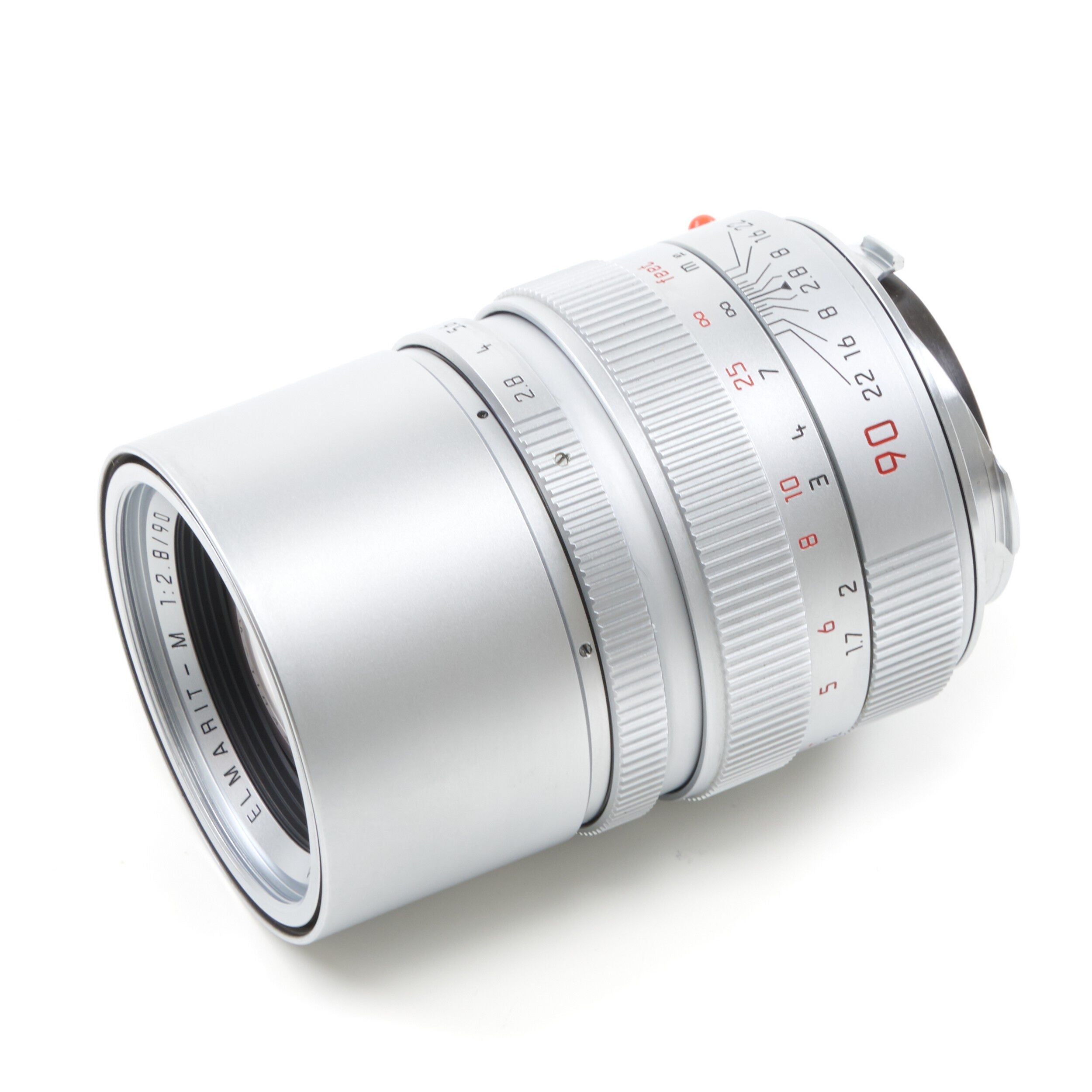 Leica 90mm f2.8 Elmarit-M Chroom 6-Bit + Doos