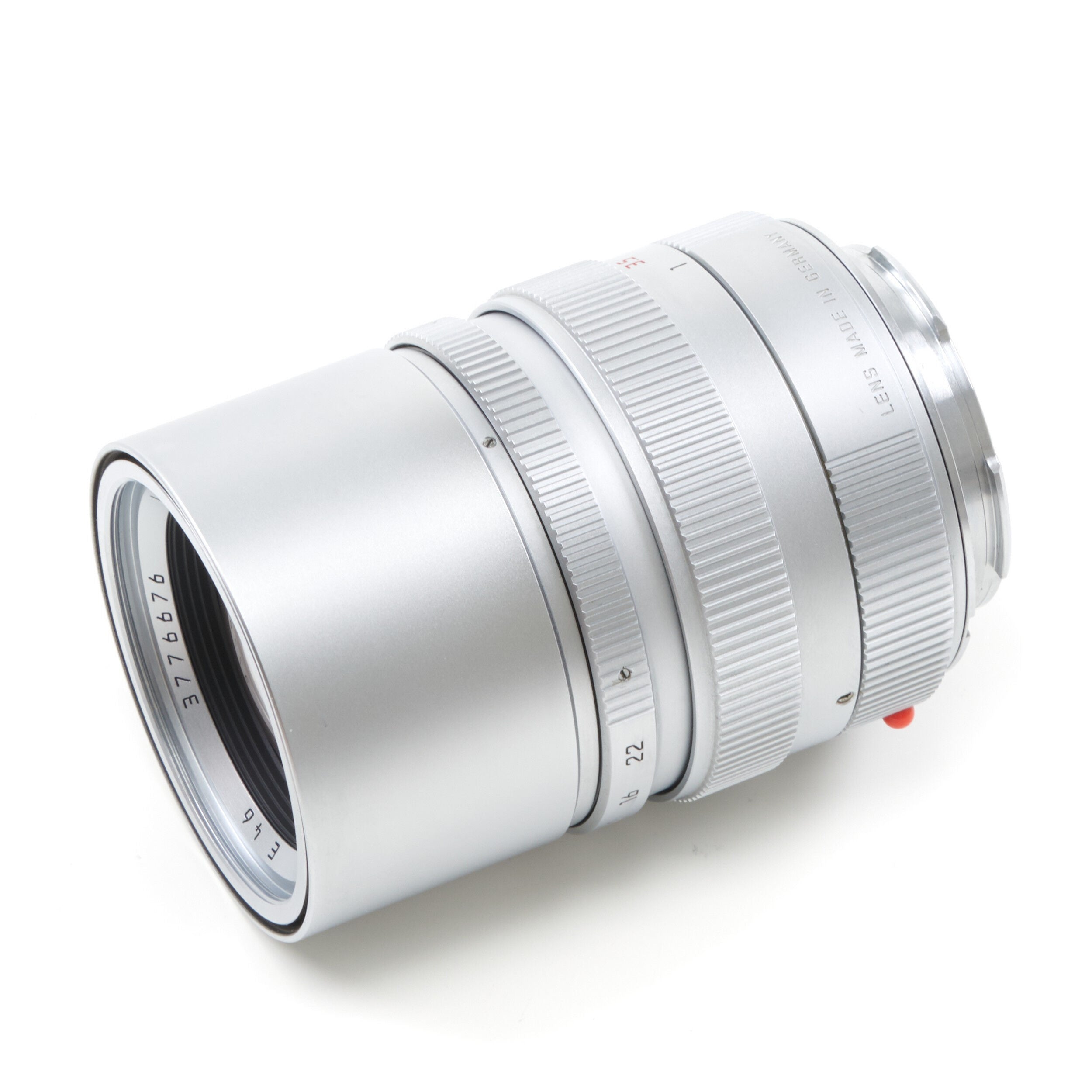 Leica 90mm f2.8 Elmarit-M Chroom 6-Bit + Doos