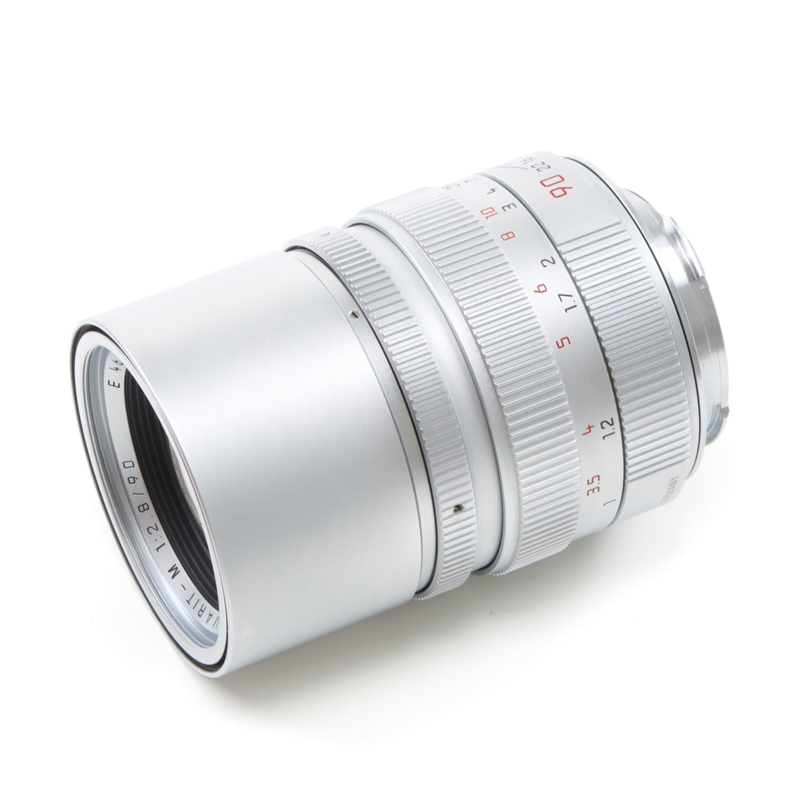 Leica 90mm f2.8 Elmarit-M Chroom 6-Bit + Doos