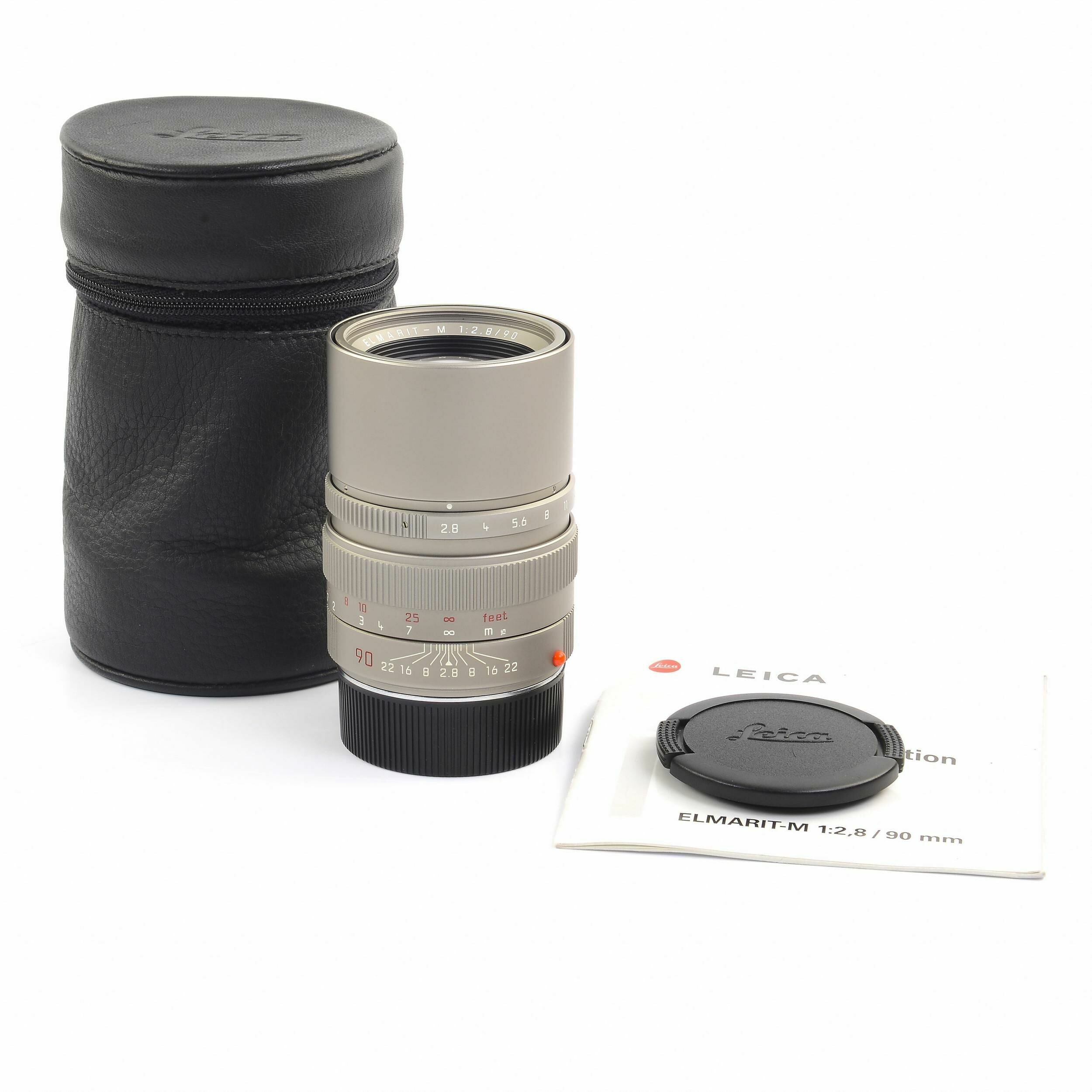 Leica 90mm f2.8 Elmarit-M Titanium