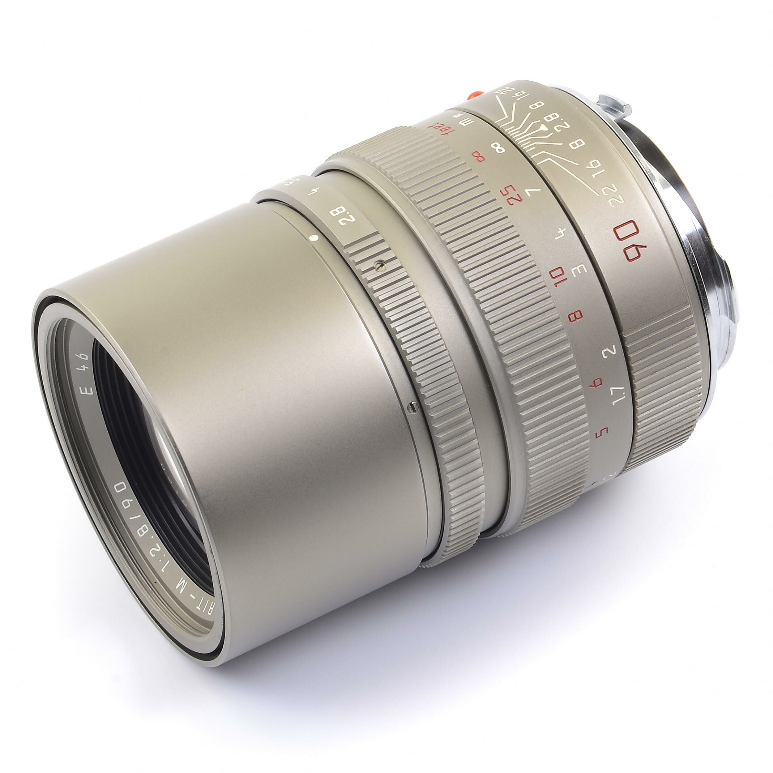 Leica 90mm f2.8 Elmarit-M Titanium