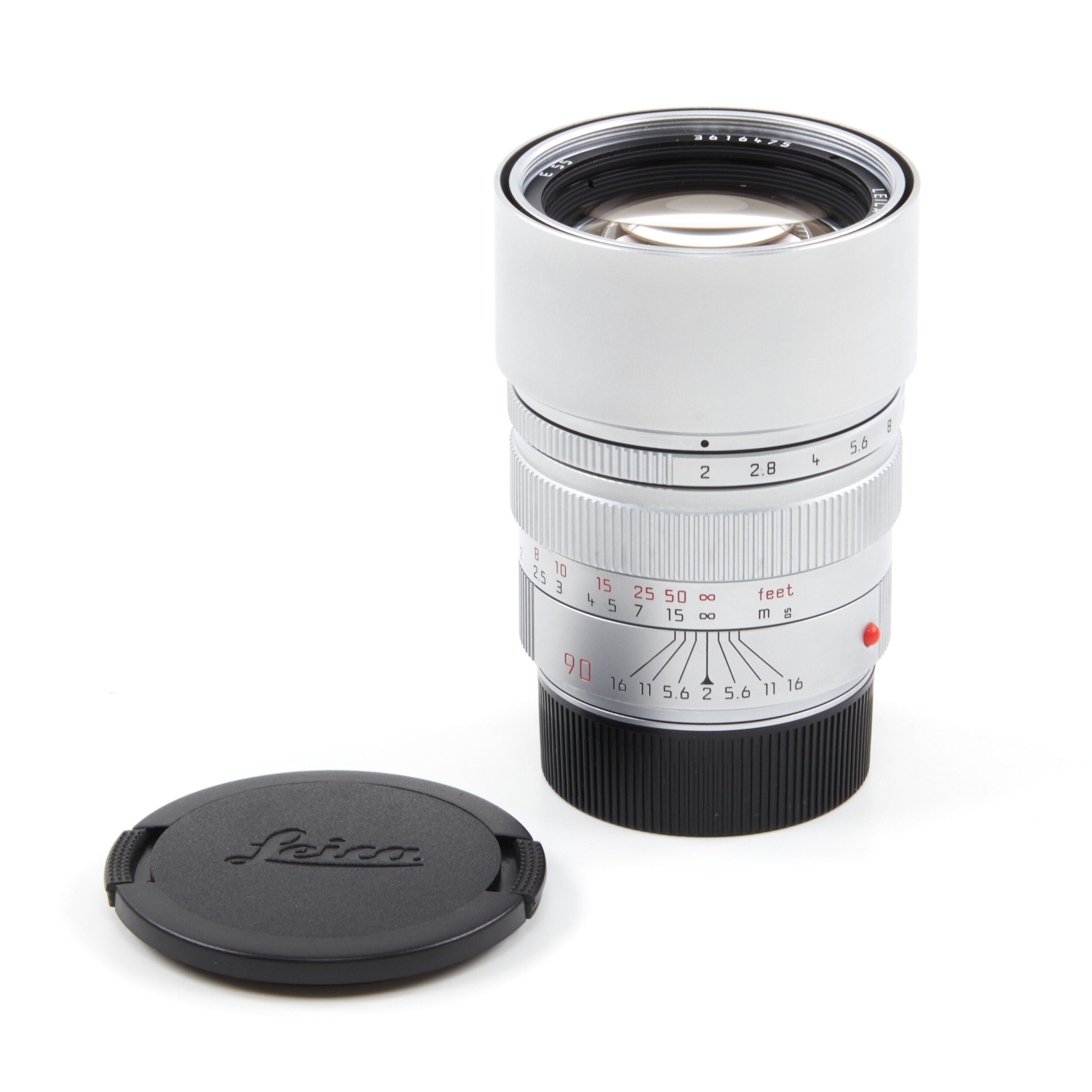 Leica 90mm f2 Summicron-M Chroom
