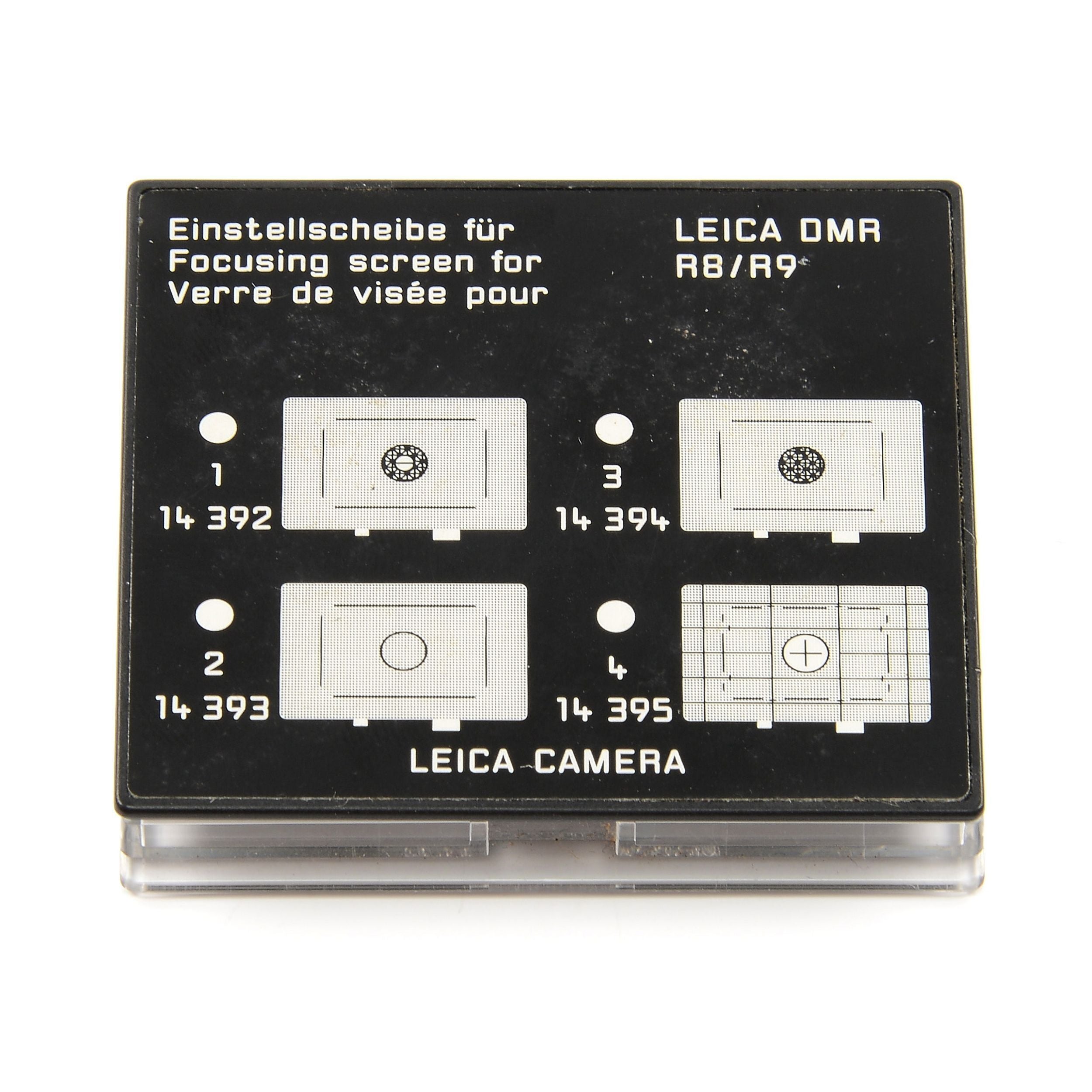 Leica DMR Universal Focusing Screen 14392 + Box Rare