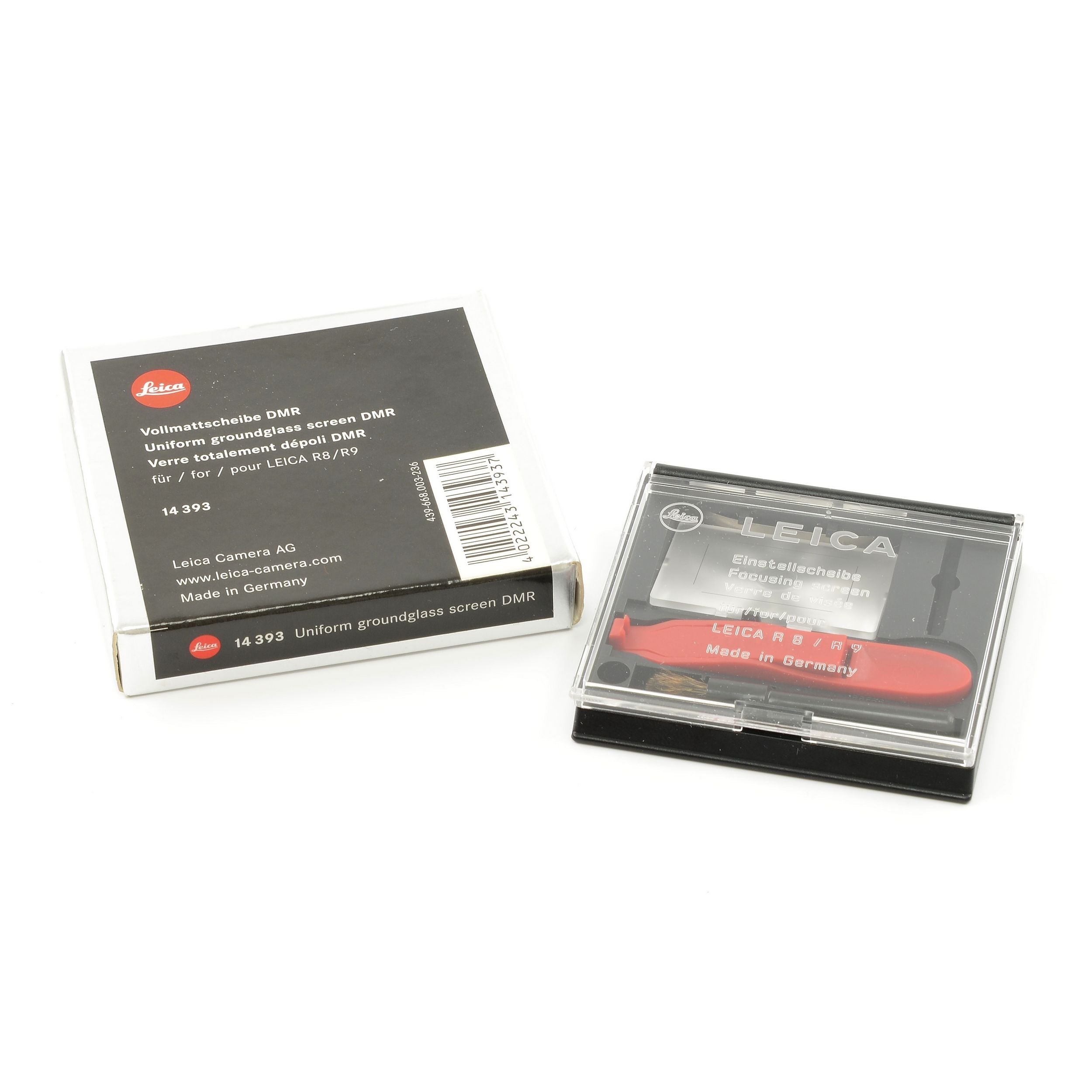 Leica DMR Uniform Matglas 14393 + Doos Zeldzaam