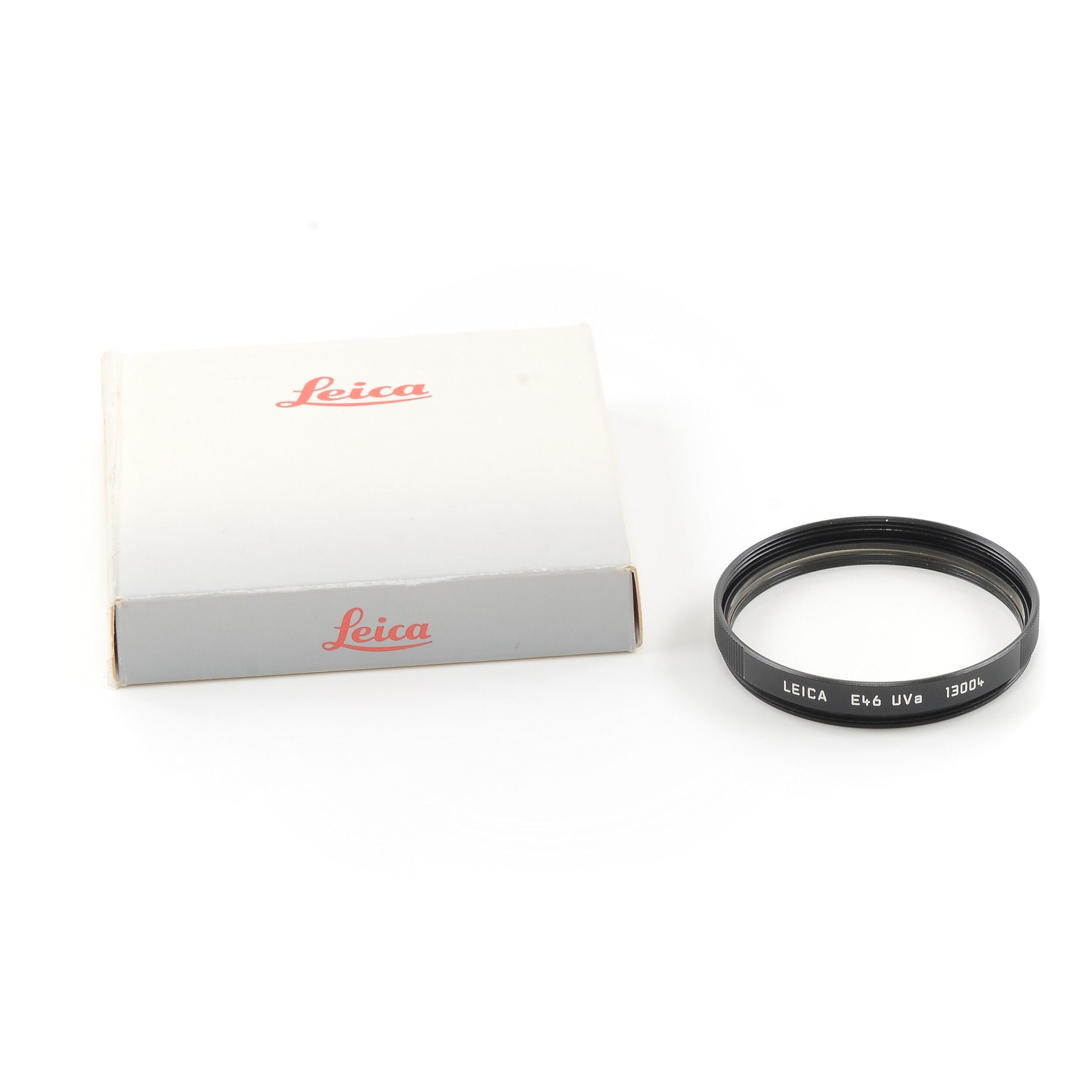 Leica E46 UVA Filter Zwart + Doos