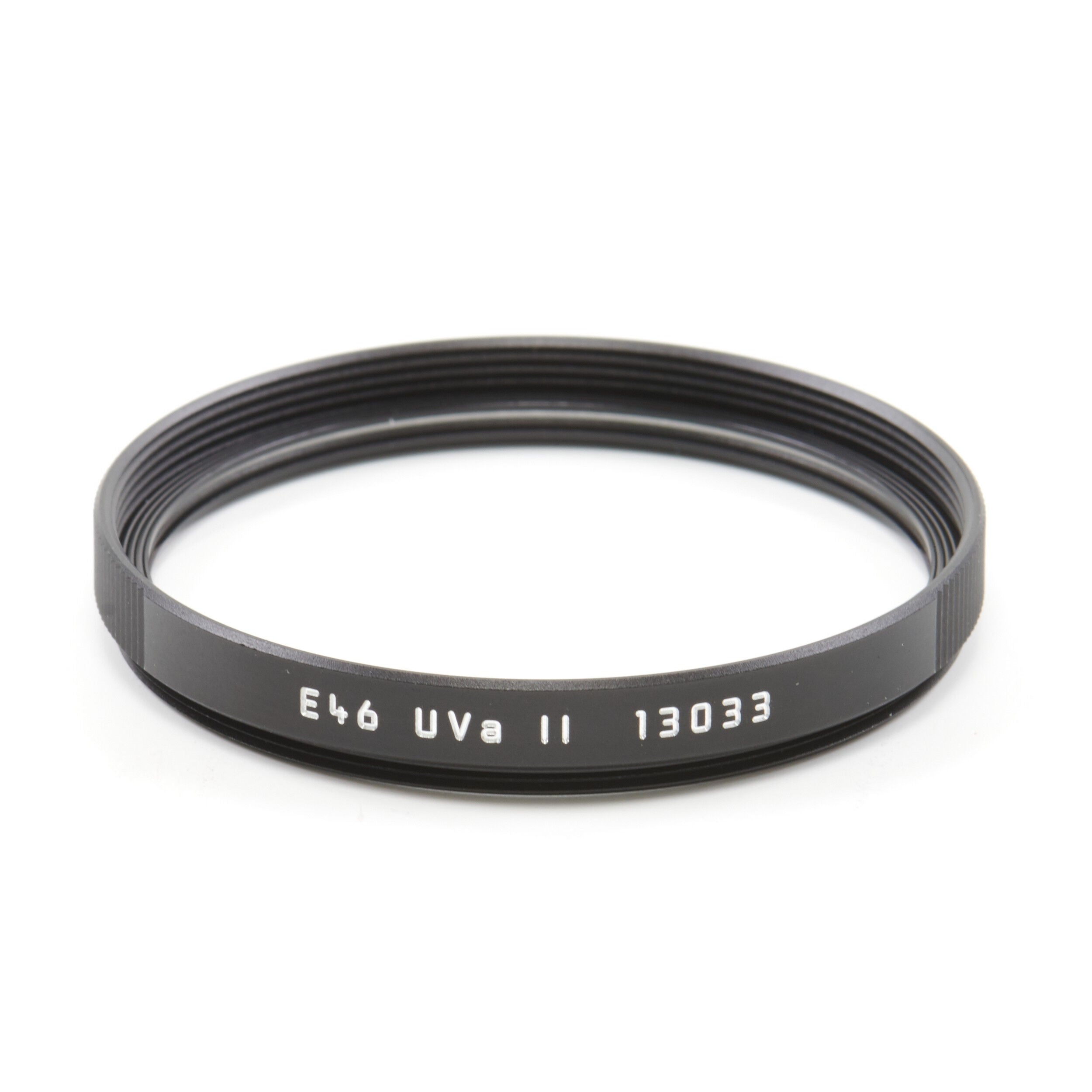 Leica E46 UVA II Filter Zwart