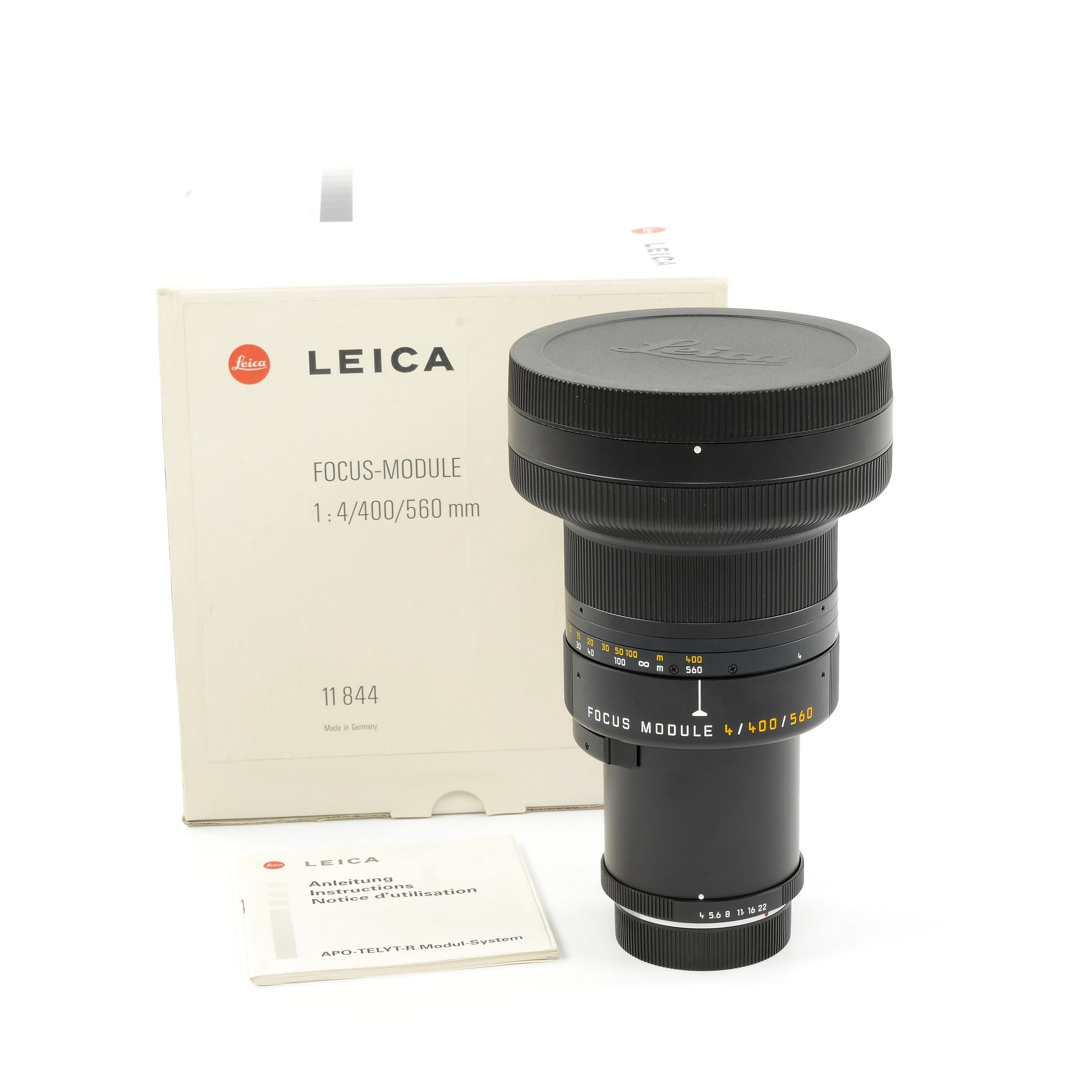 Leica 400/560mm f4 (1,4x) Focus Module + Doos