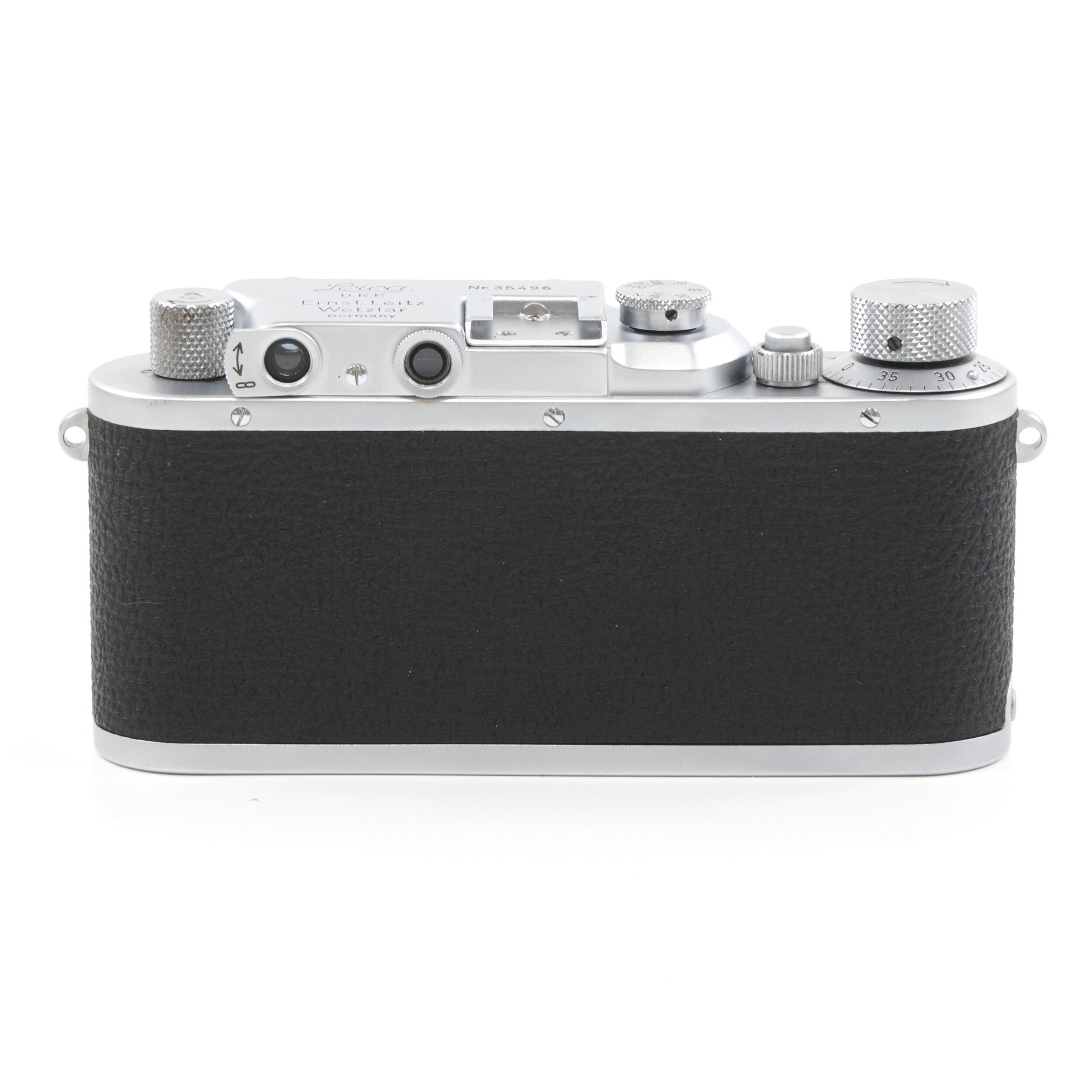 Leica I Conversie III Chroom + 50 mm f3.5 Elmar Korte Tubus