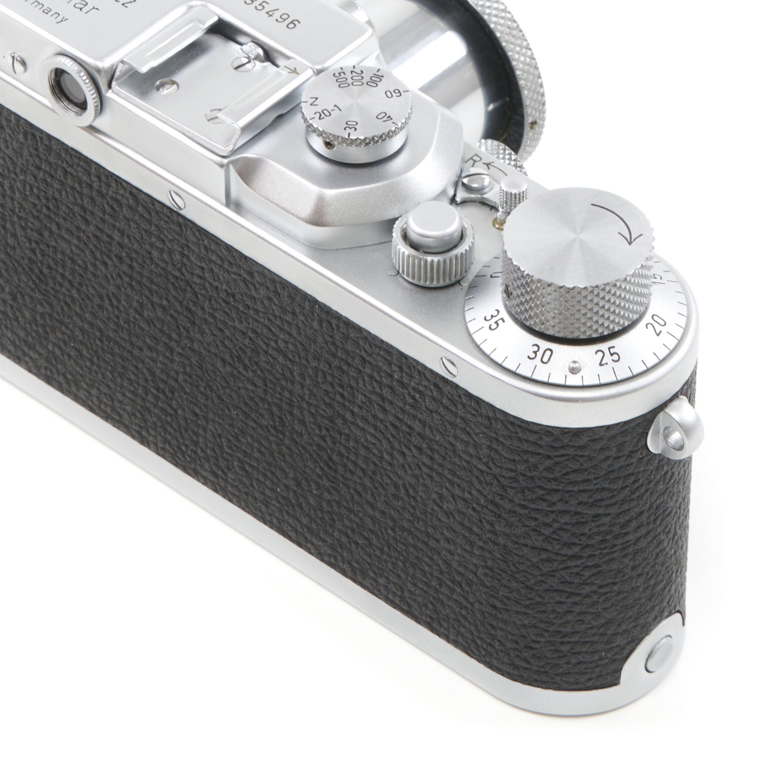 Leica I Conversie III Chroom + 50 mm f3.5 Elmar Korte Tubus