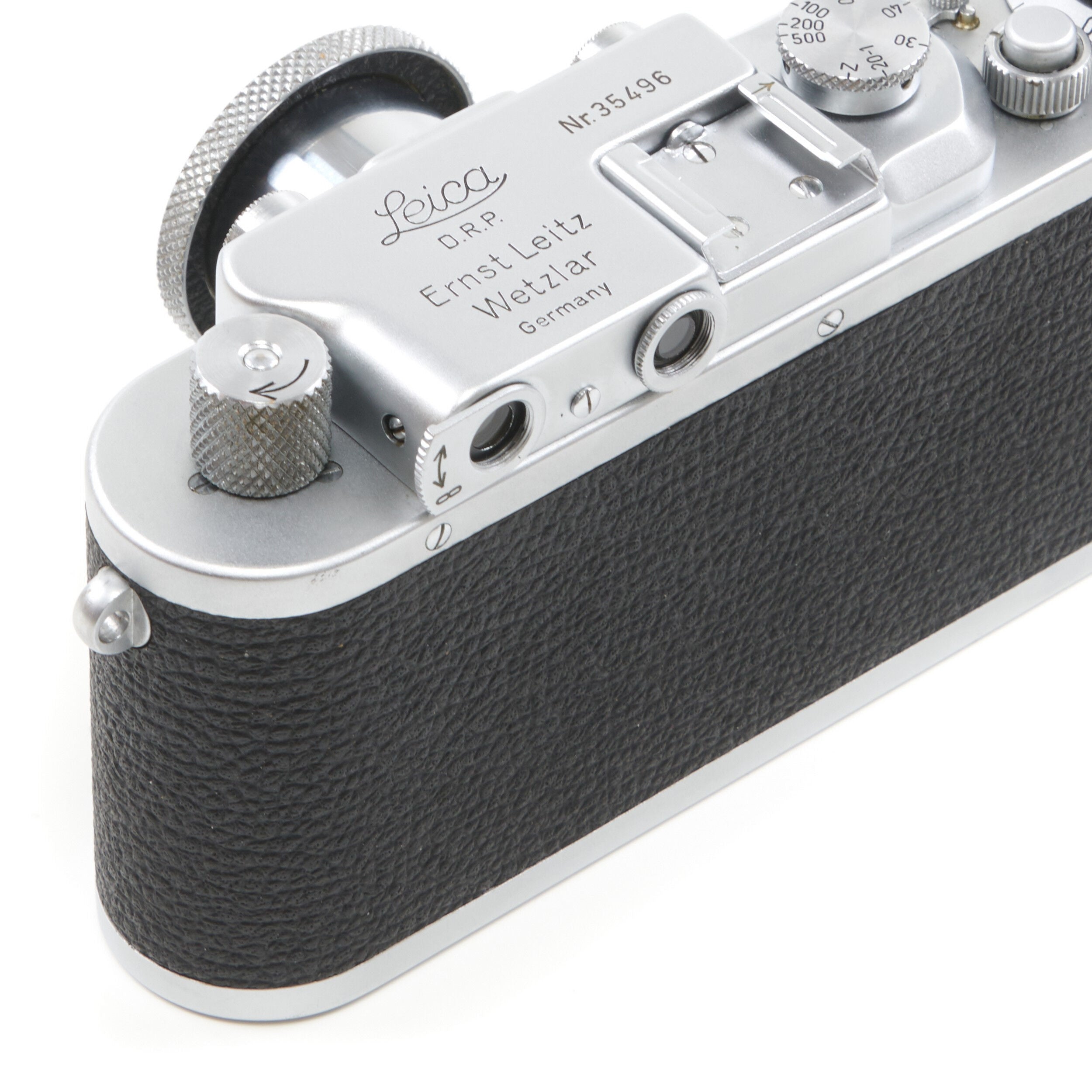 Leica I Conversie III Chroom + 50 mm f3.5 Elmar Korte Tubus