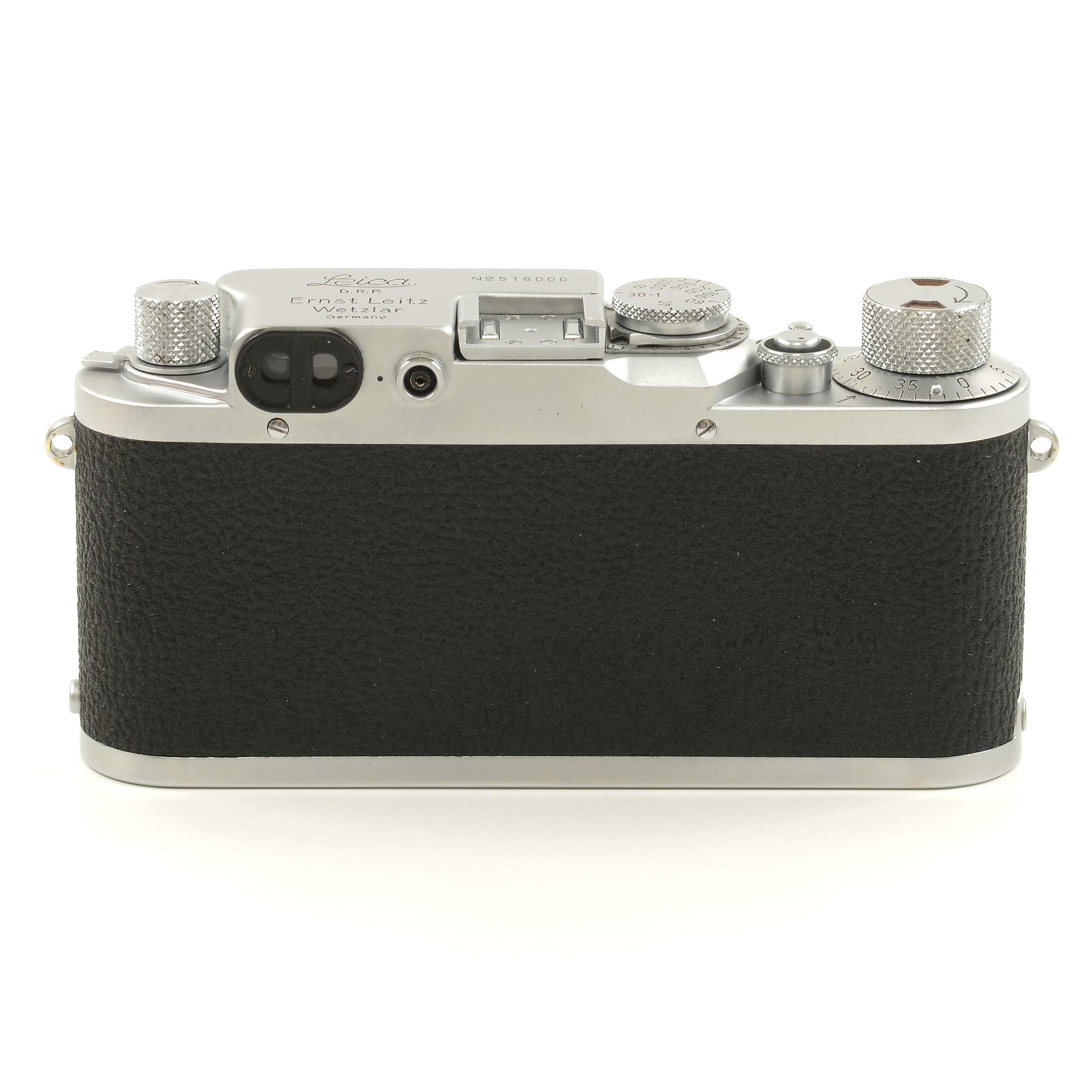 Leica IIIC Conversie IIIF + Leitz 50mm f3.5 Elmar + Doos Extreem Mooi Nummer!!!